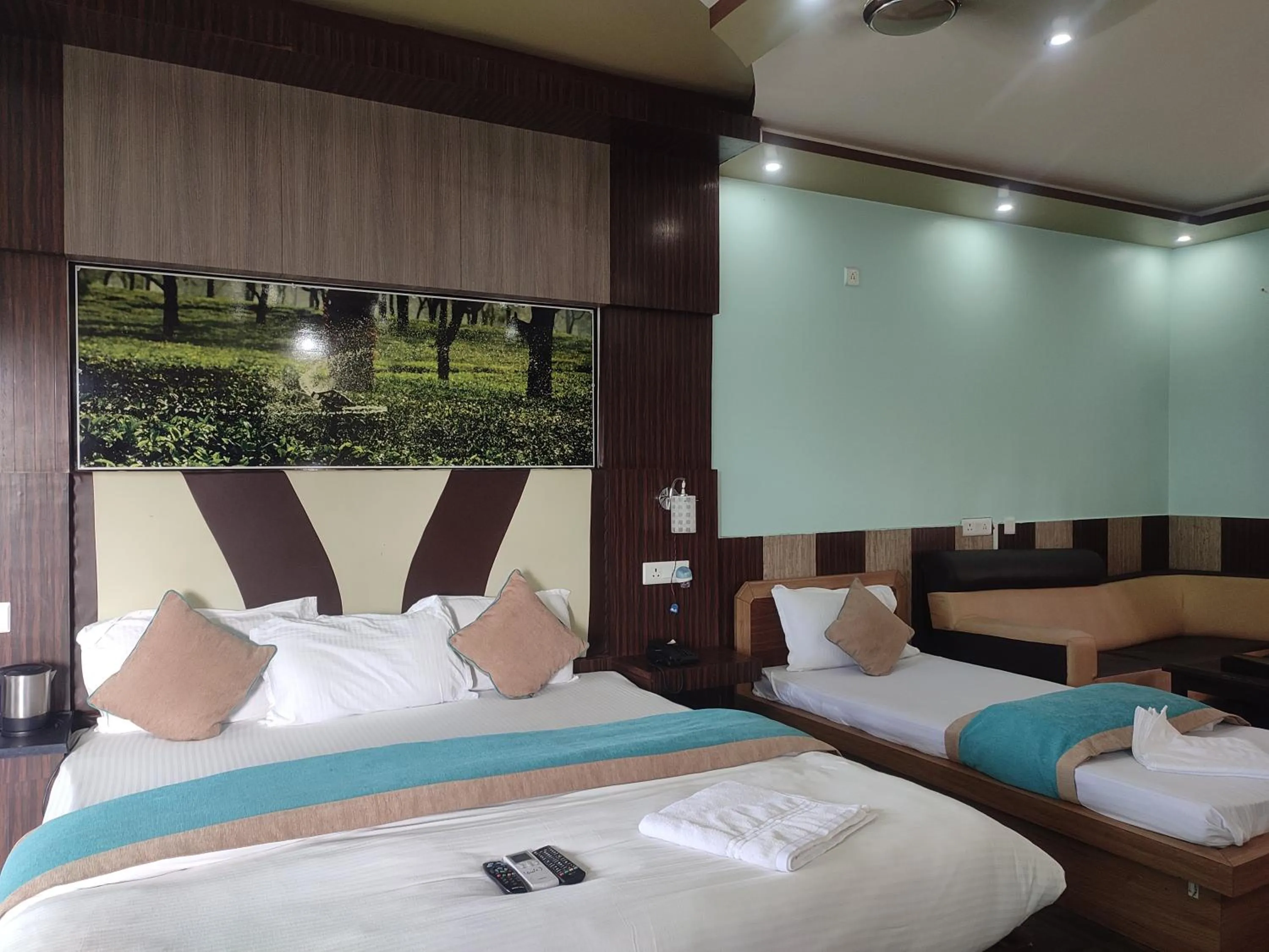 Bed in Maa Greenary View - A Holiday Resort