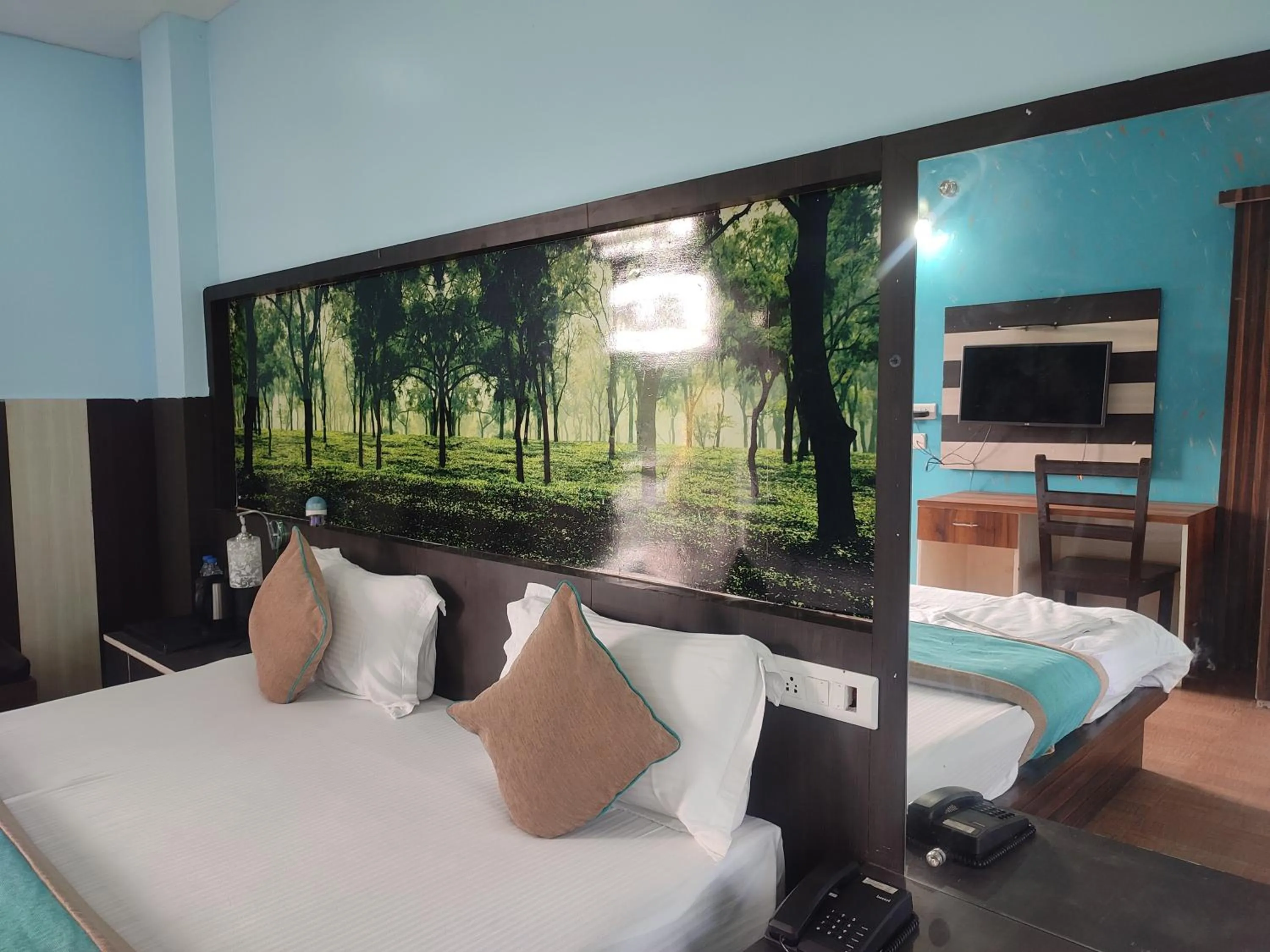 Bed in Maa Greenary View - A Holiday Resort