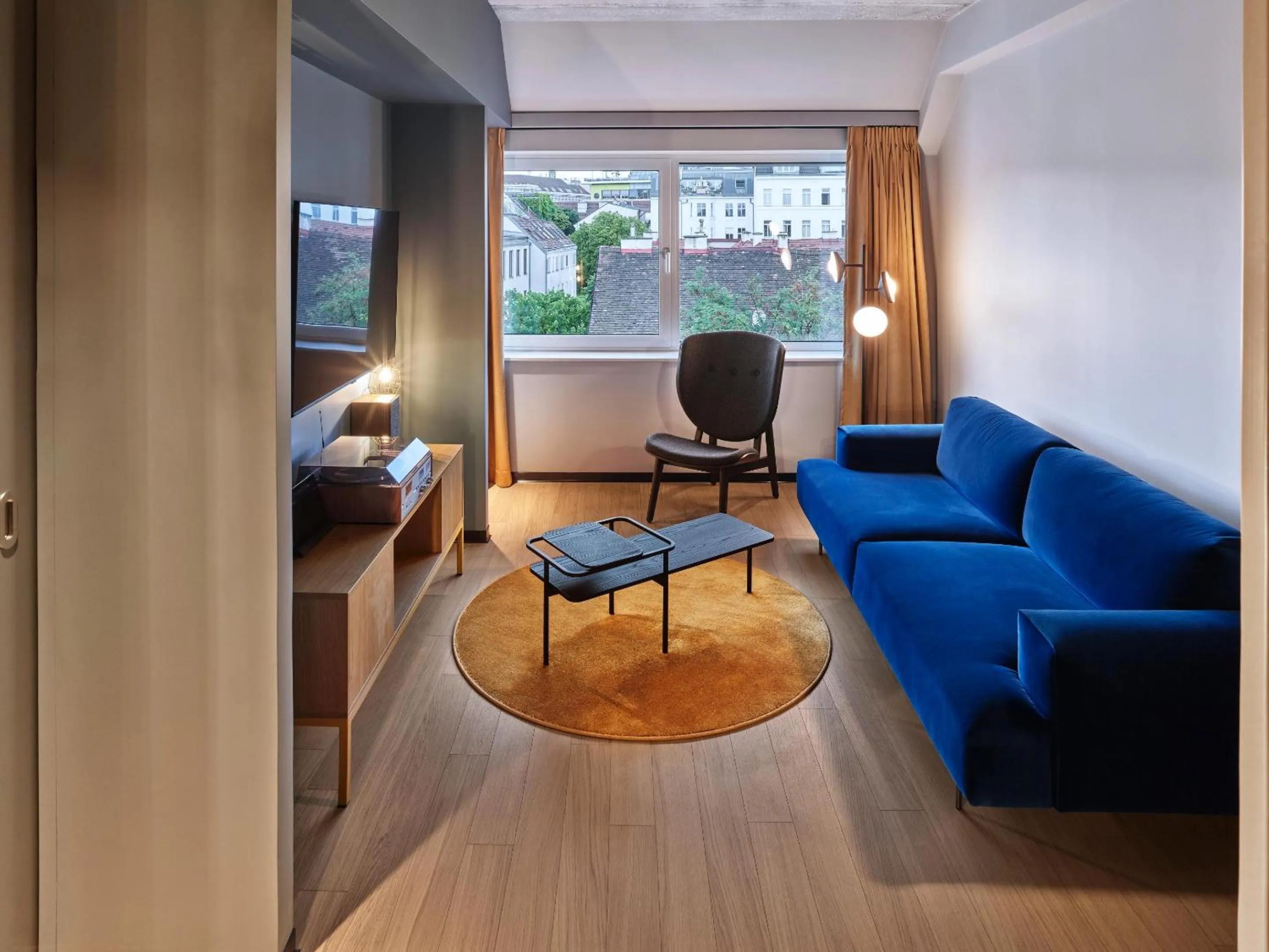 Living room in Jaz in the City Vienna