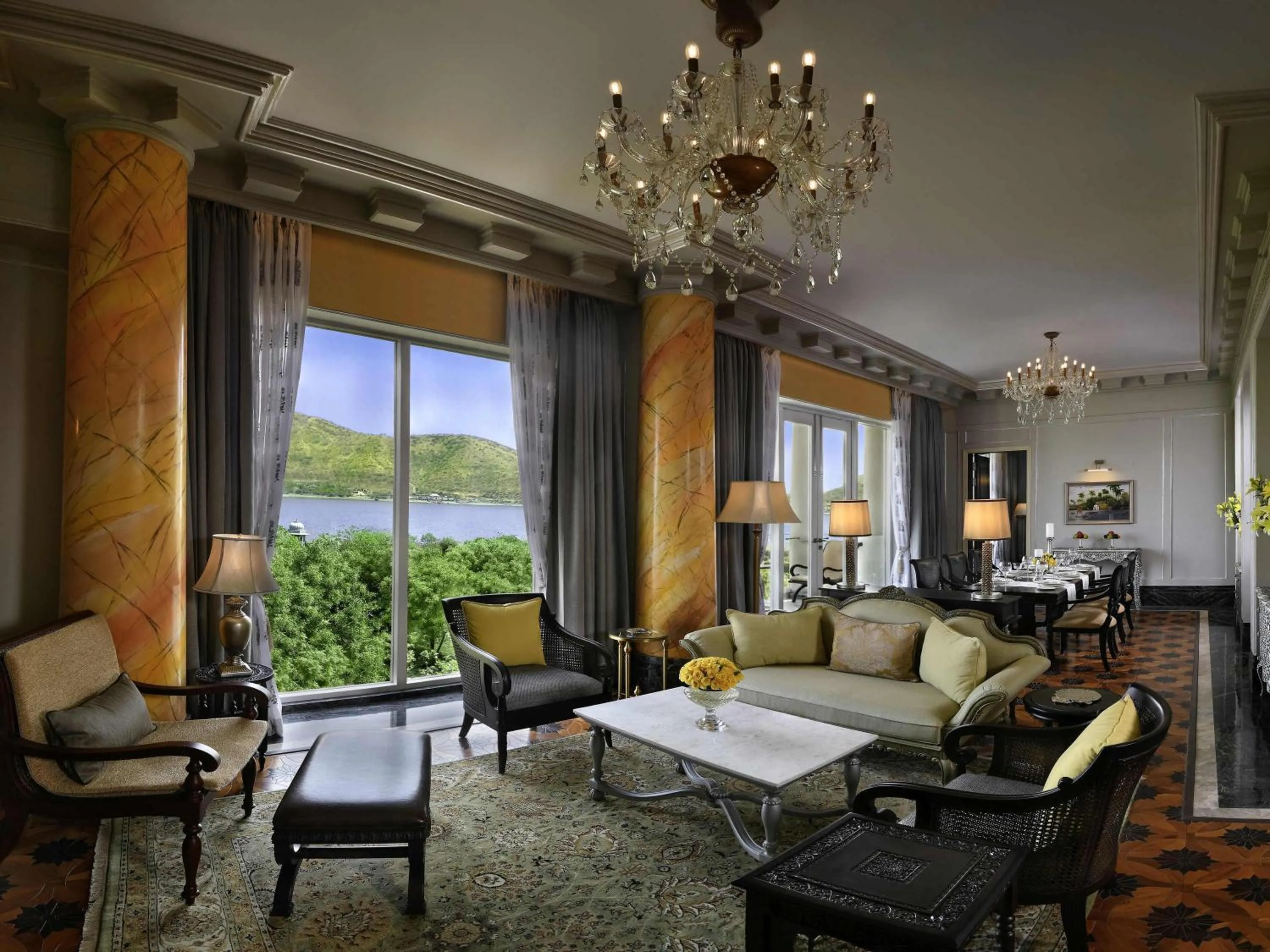 Bedroom in Raffles Udaipur