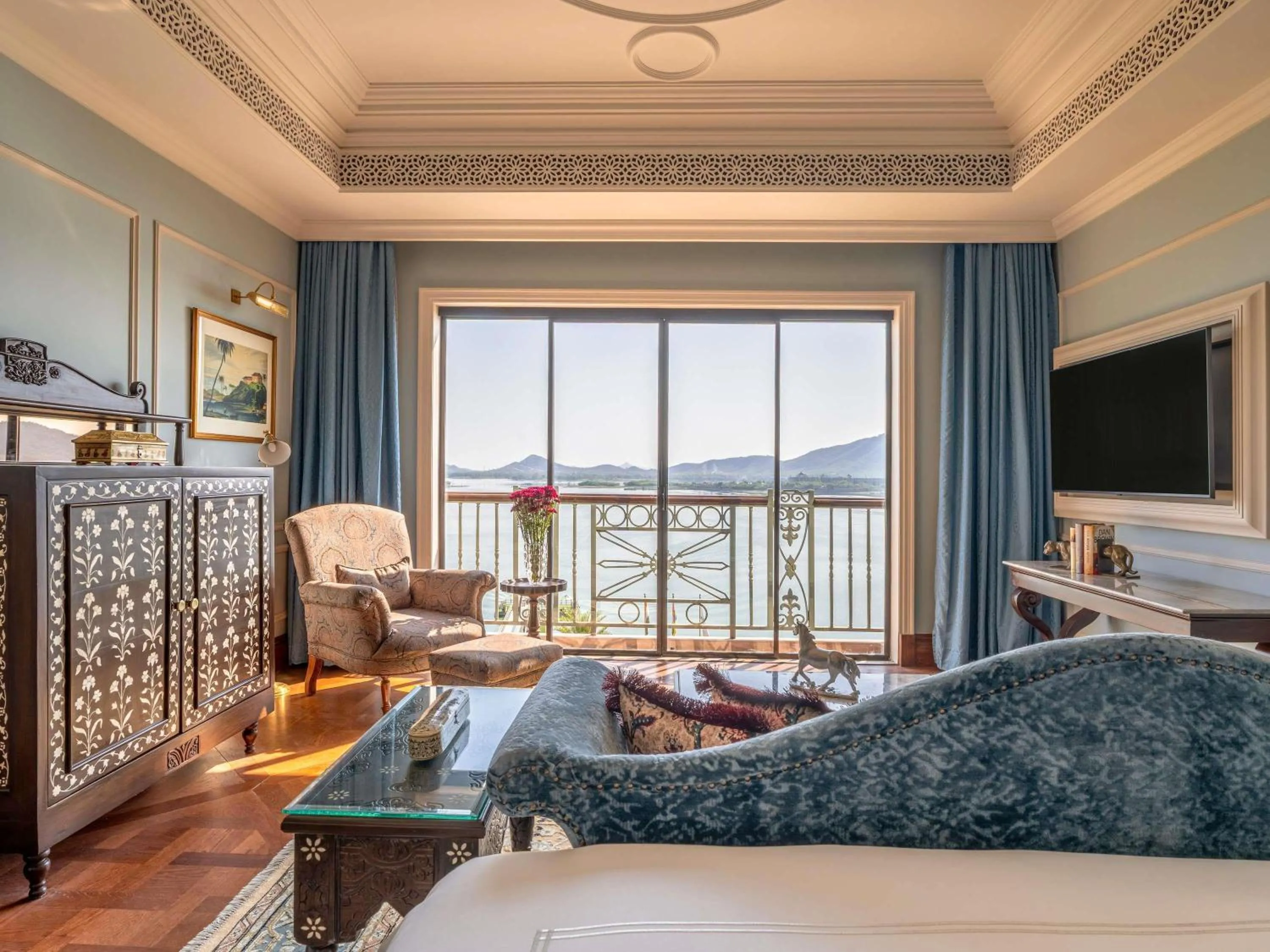 Bedroom in Raffles Udaipur