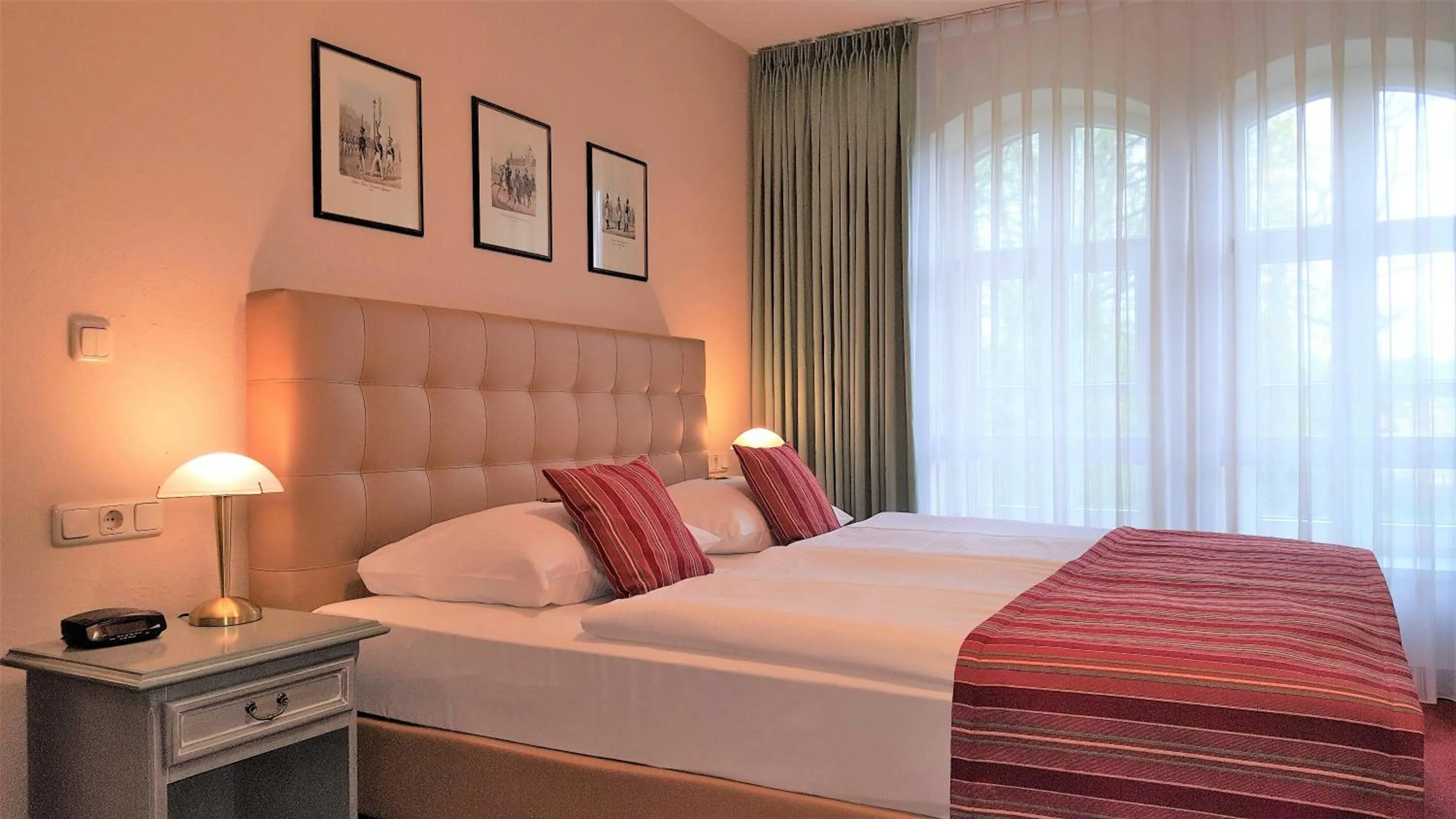 Bed in Villa Knobelsdorff