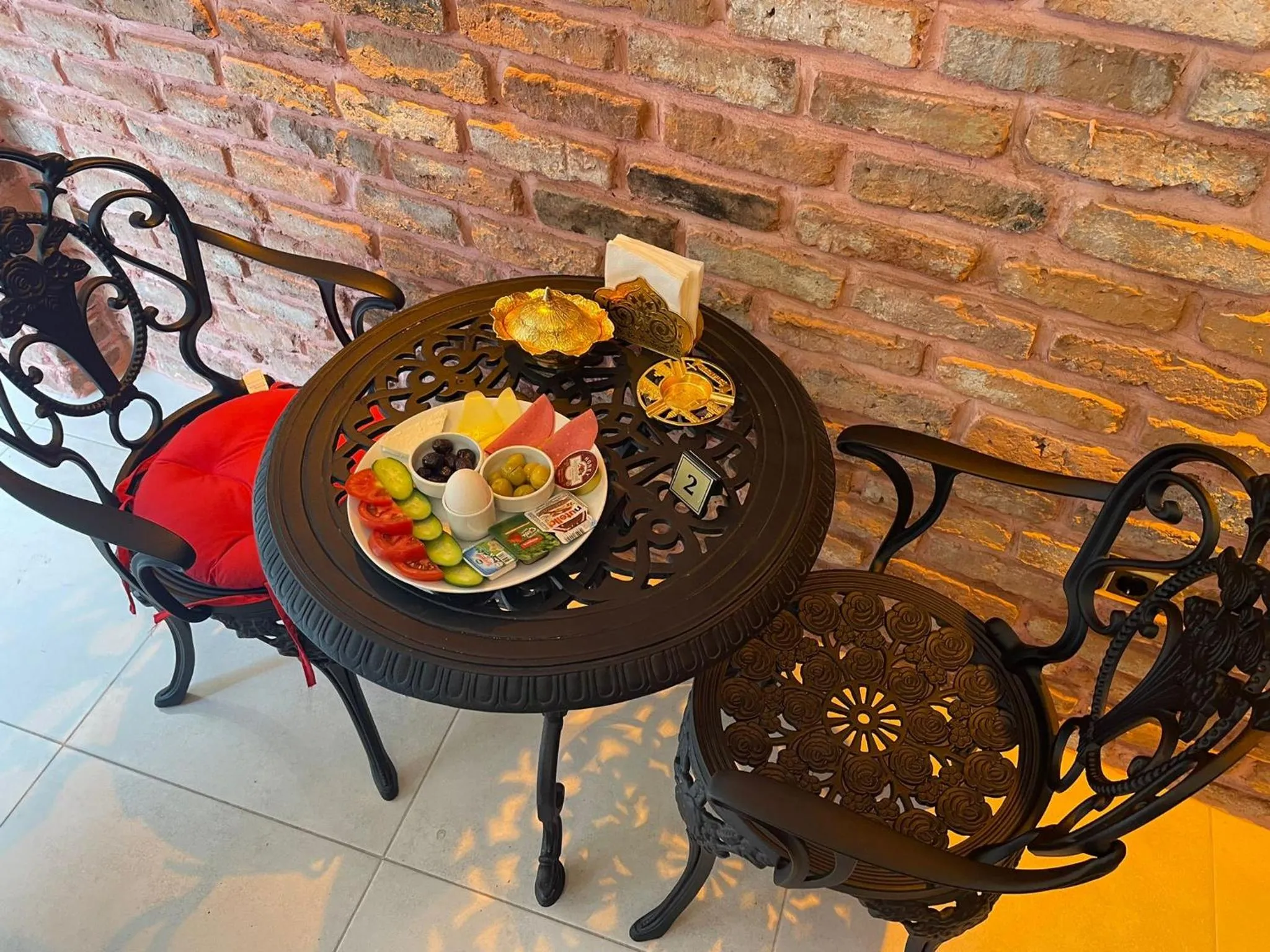 Seating area in The Ottoman