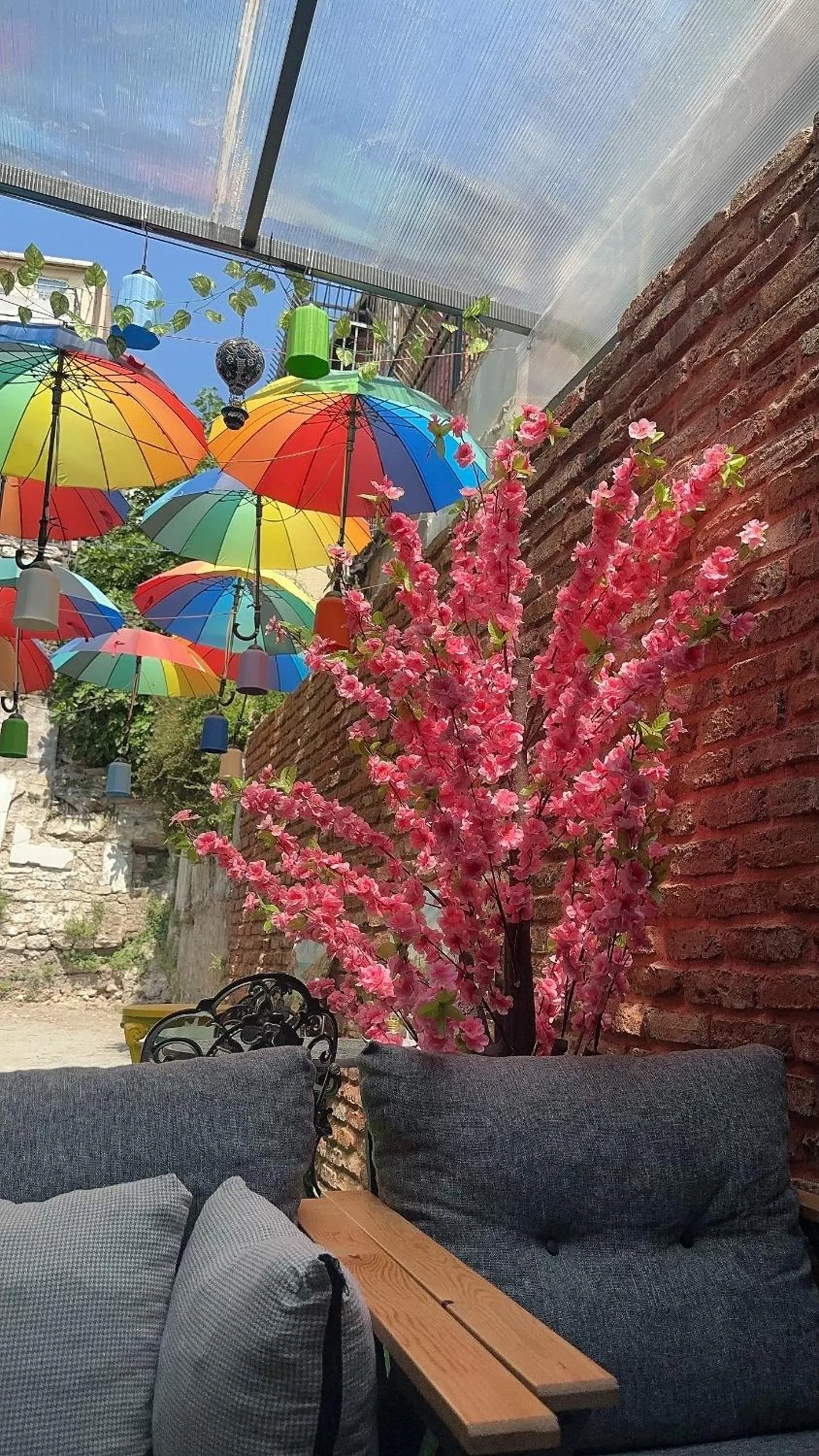 Garden view in The Ottoman