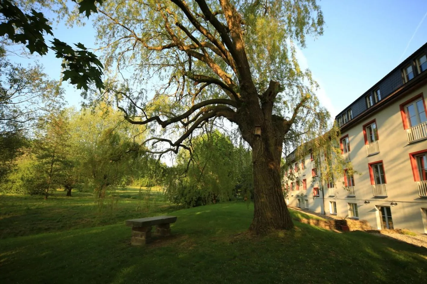 Property building in Landidyll Hotel Erbgericht Tautewalde