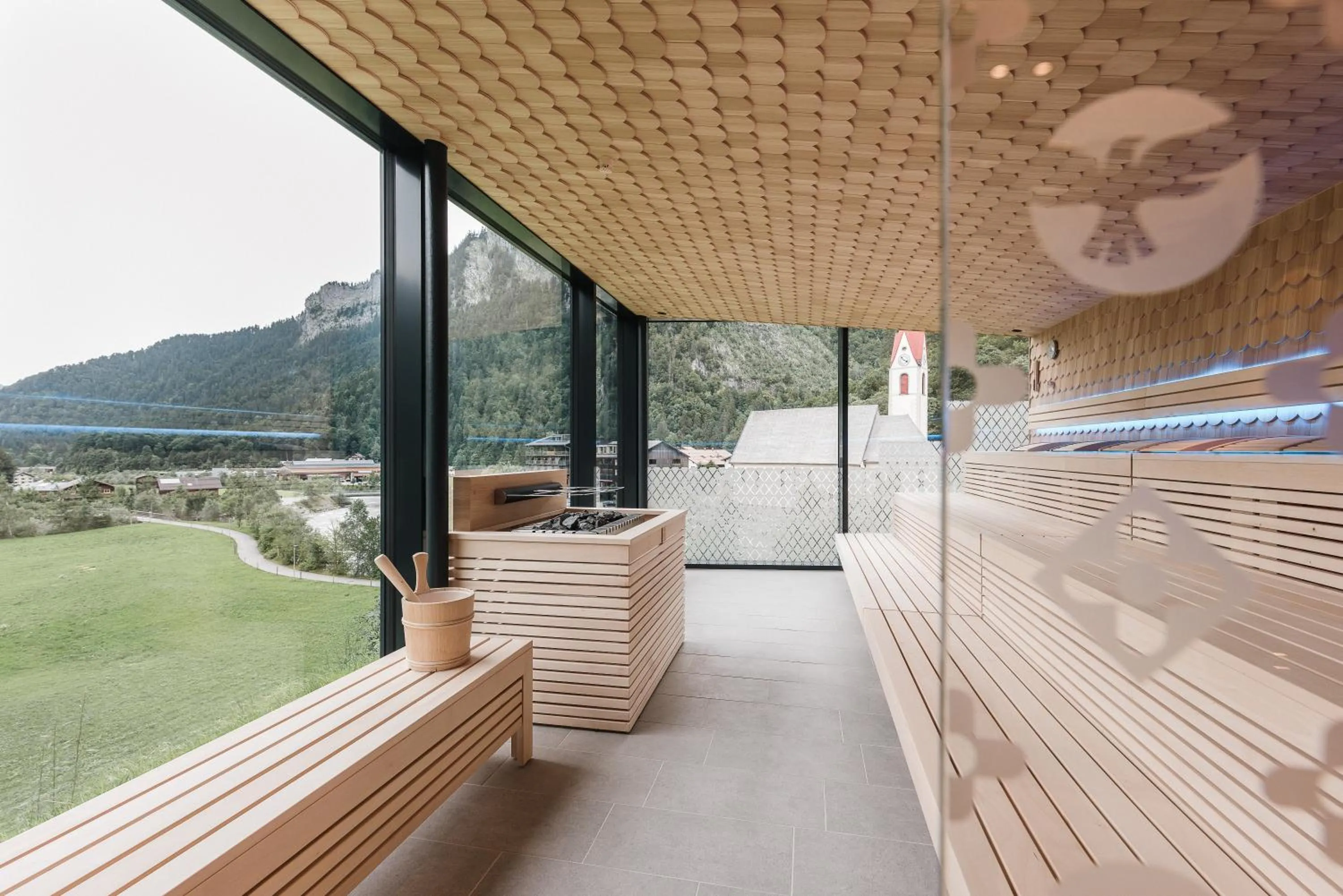 Natural landscape in Hotel Adler