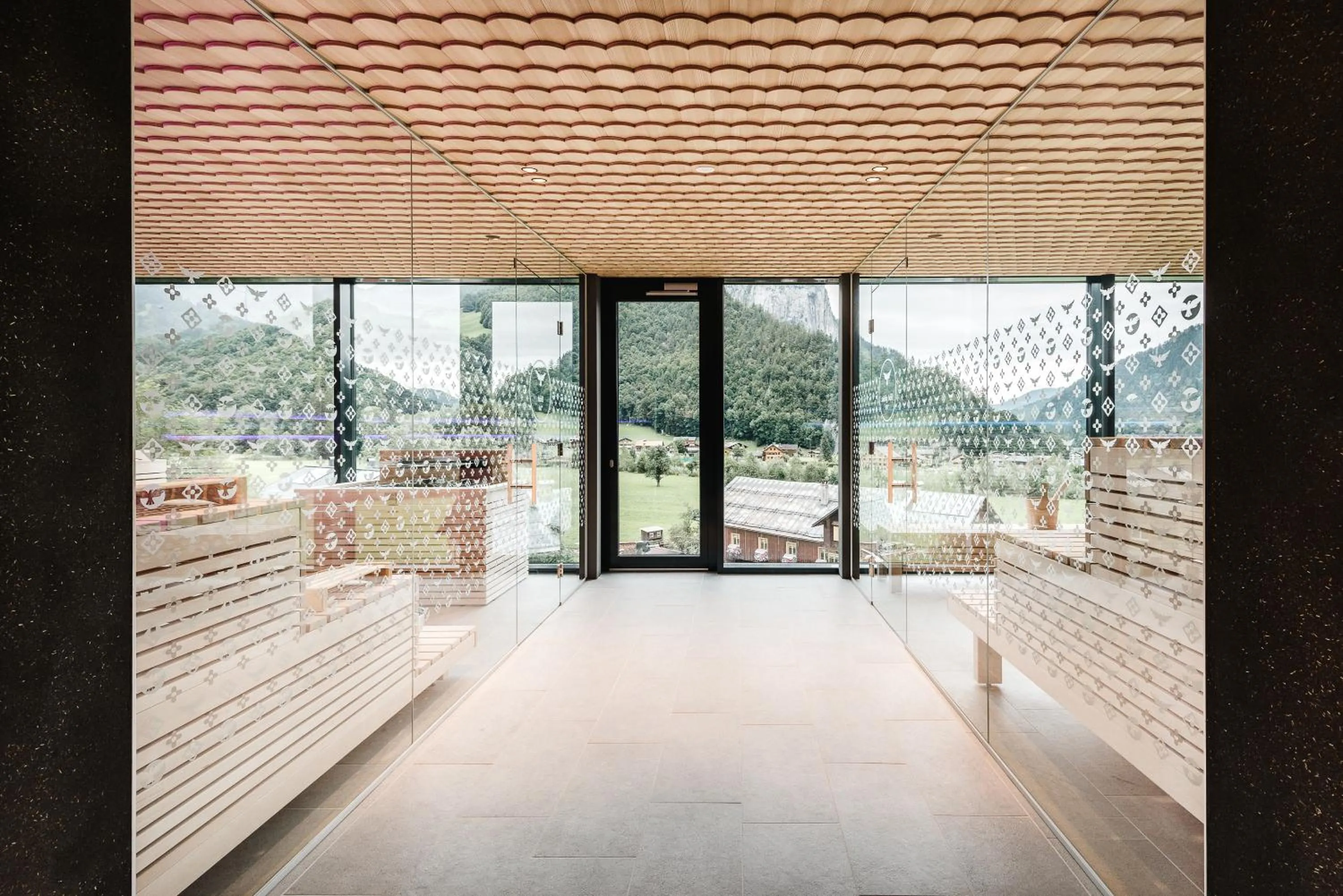 Sauna in Hotel Adler