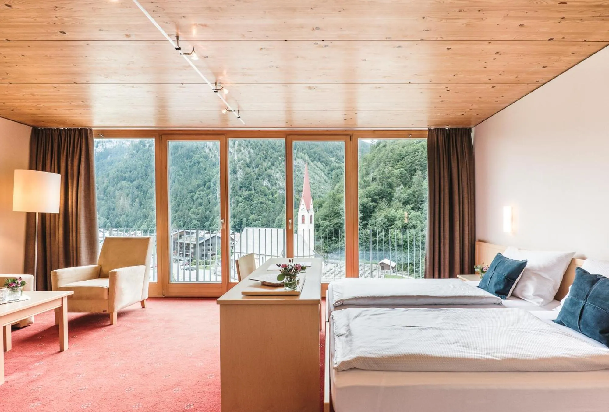 Natural landscape, Bed in Hotel Adler