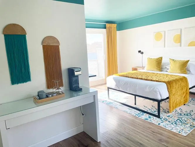 Bed in The Marmalade Motel