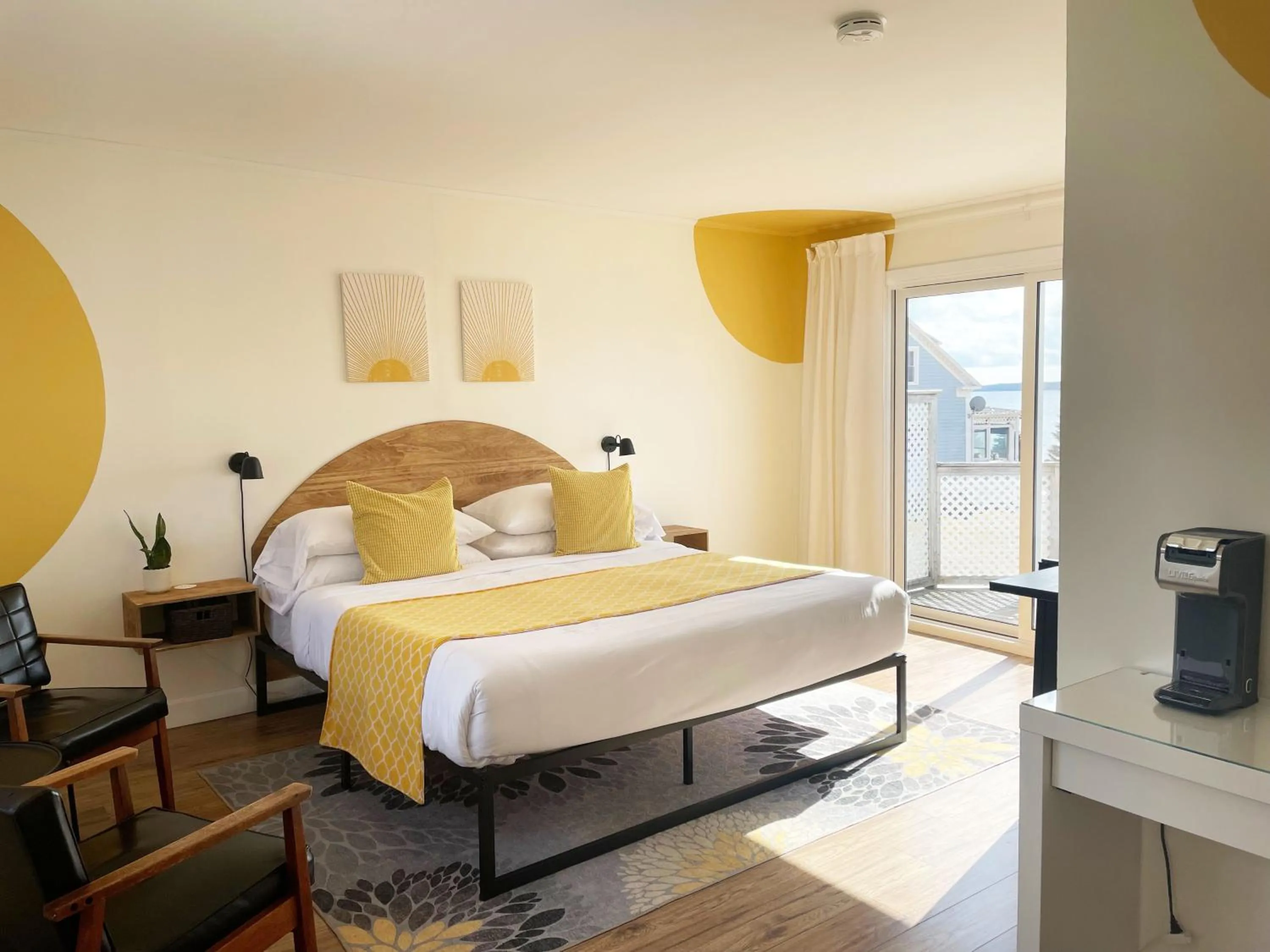 Bed in The Marmalade Motel