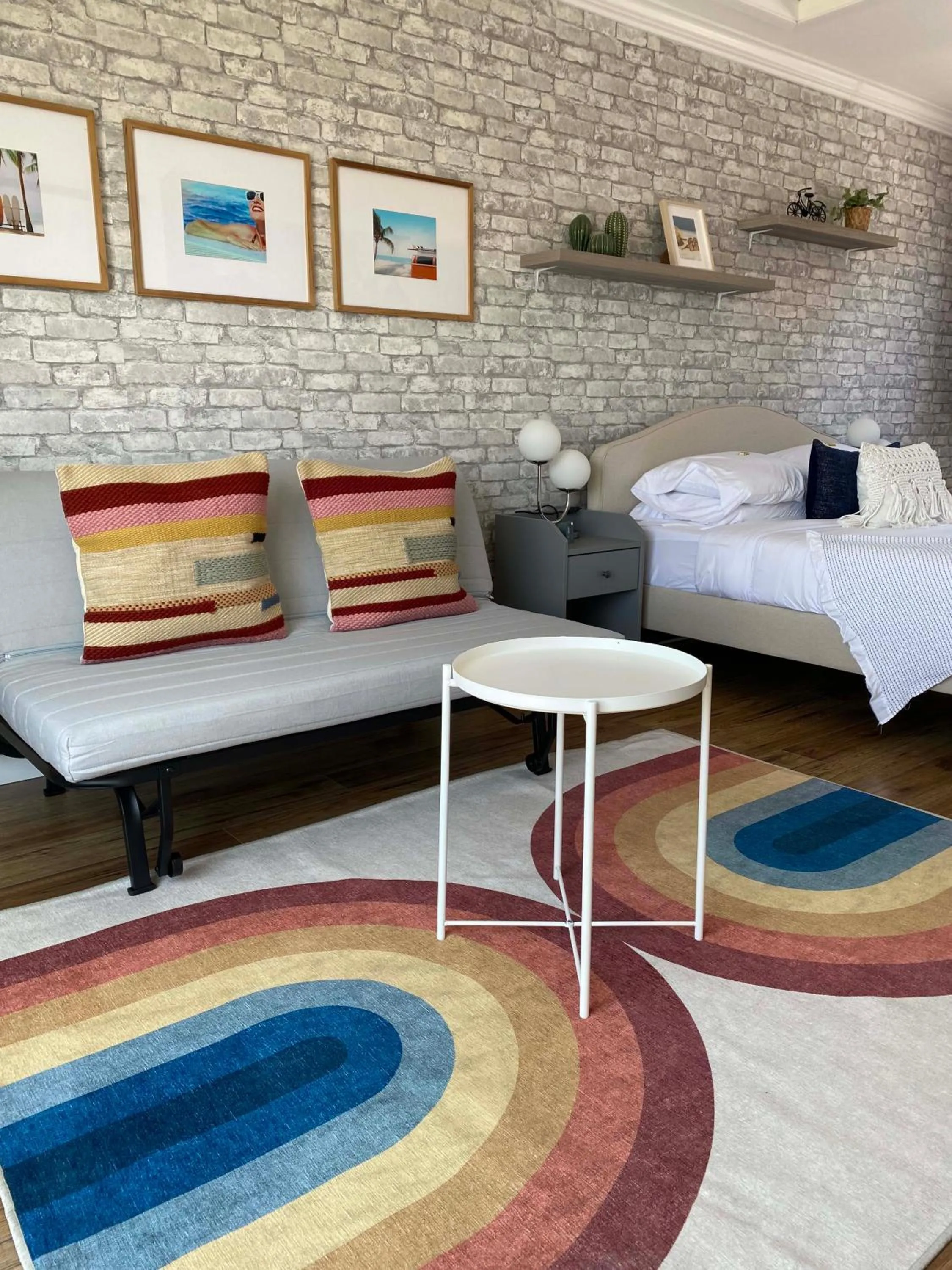 Bed in The Marmalade Motel