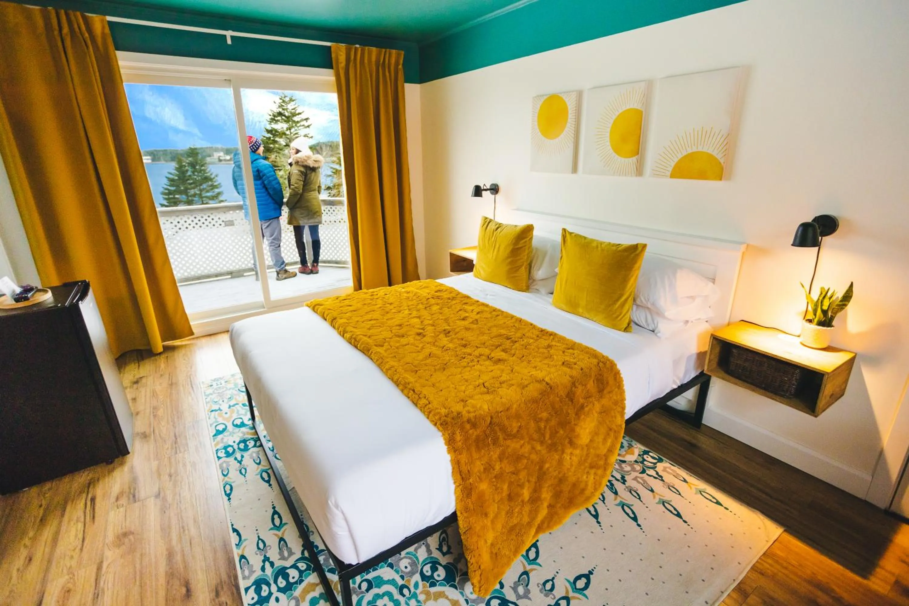 Bed in The Marmalade Motel