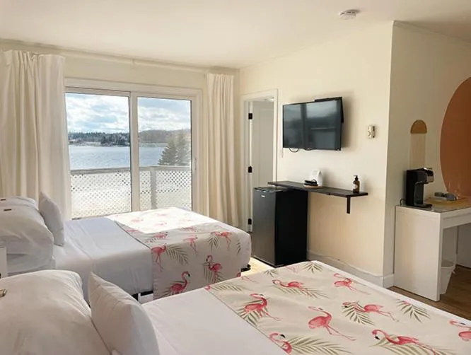 Bed in The Marmalade Motel