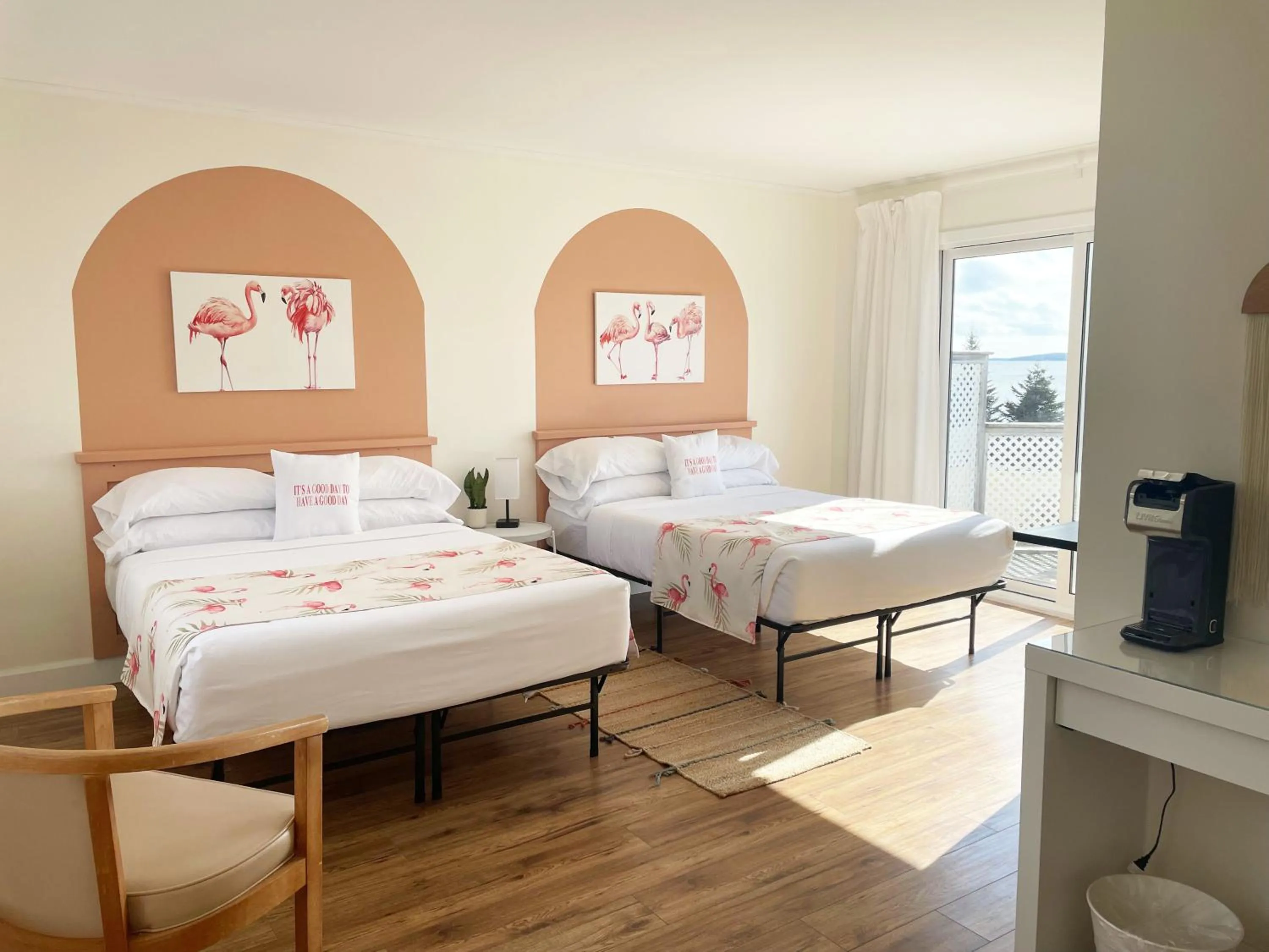 Bed in The Marmalade Motel