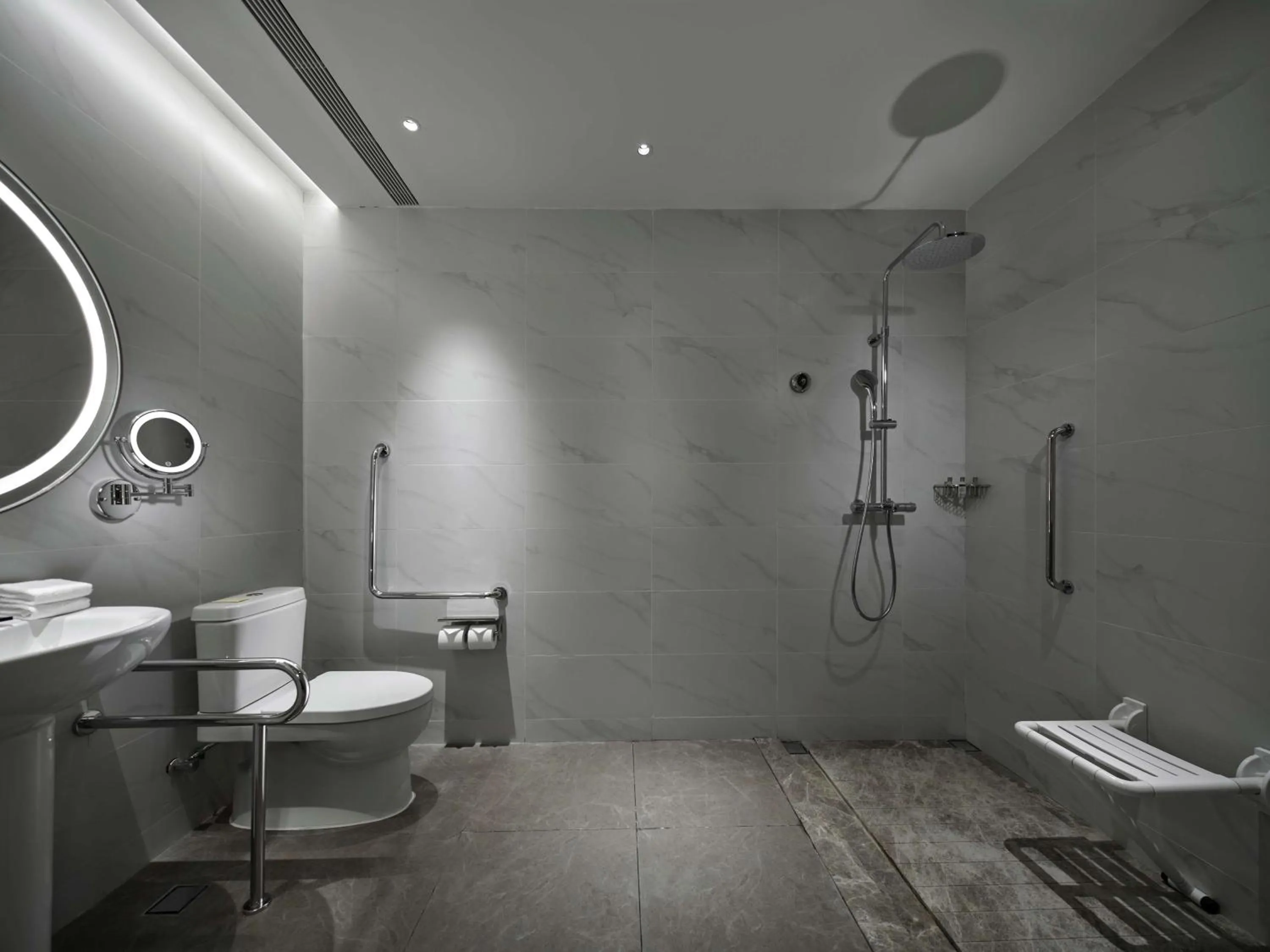 Bathroom in Hollick Hotel Wen'An, Tapestry Collection By Hilton