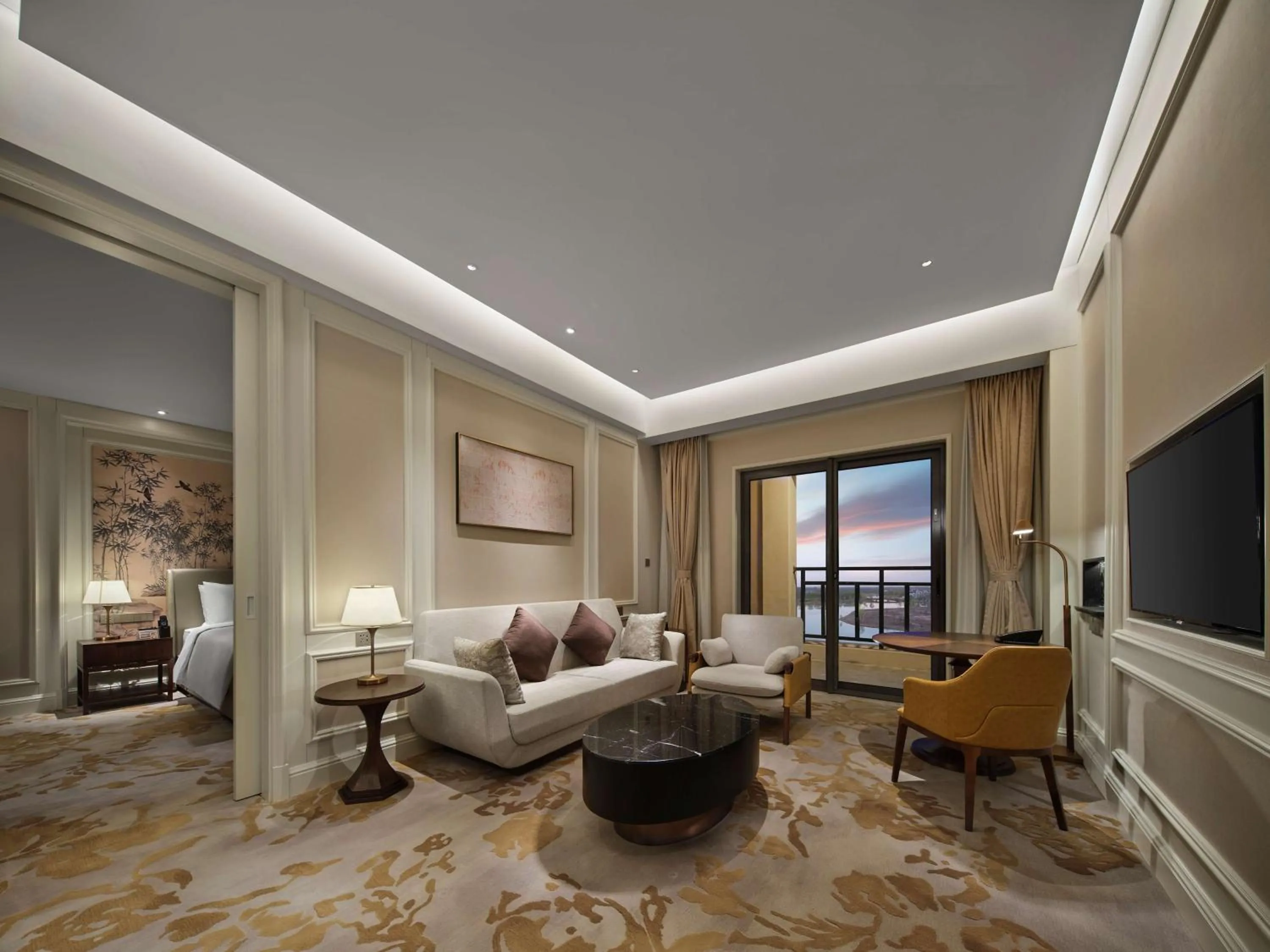 Bedroom in Hollick Hotel Wen'An, Tapestry Collection By Hilton