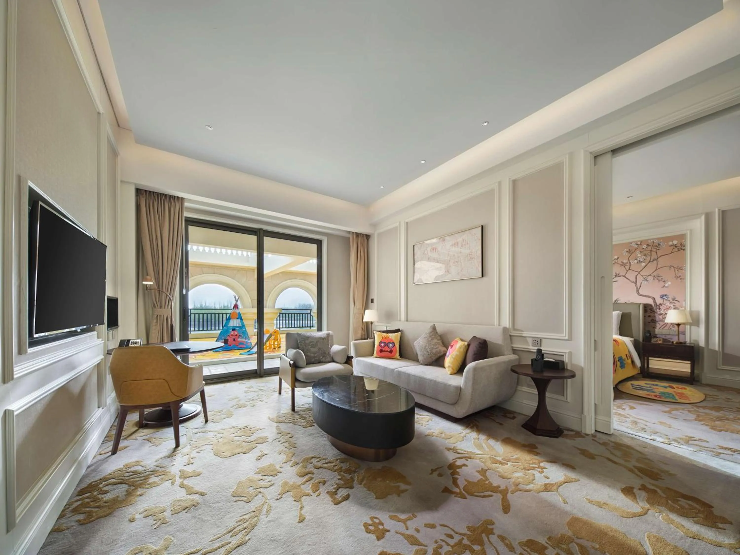 Bedroom in Hollick Hotel Wen'An, Tapestry Collection By Hilton