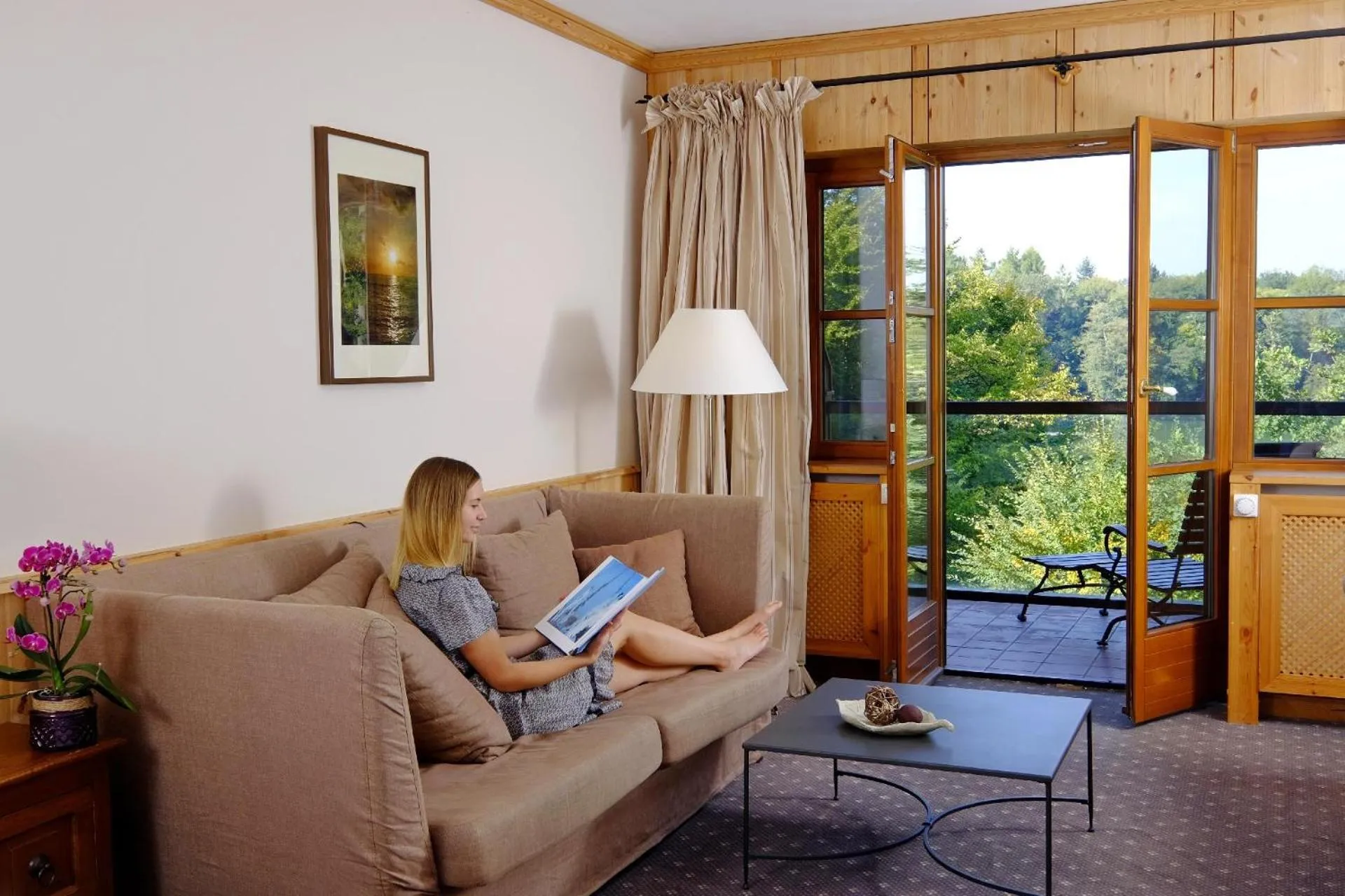 Living room in Hotel Gut Klostermühle natur resort & medical spa