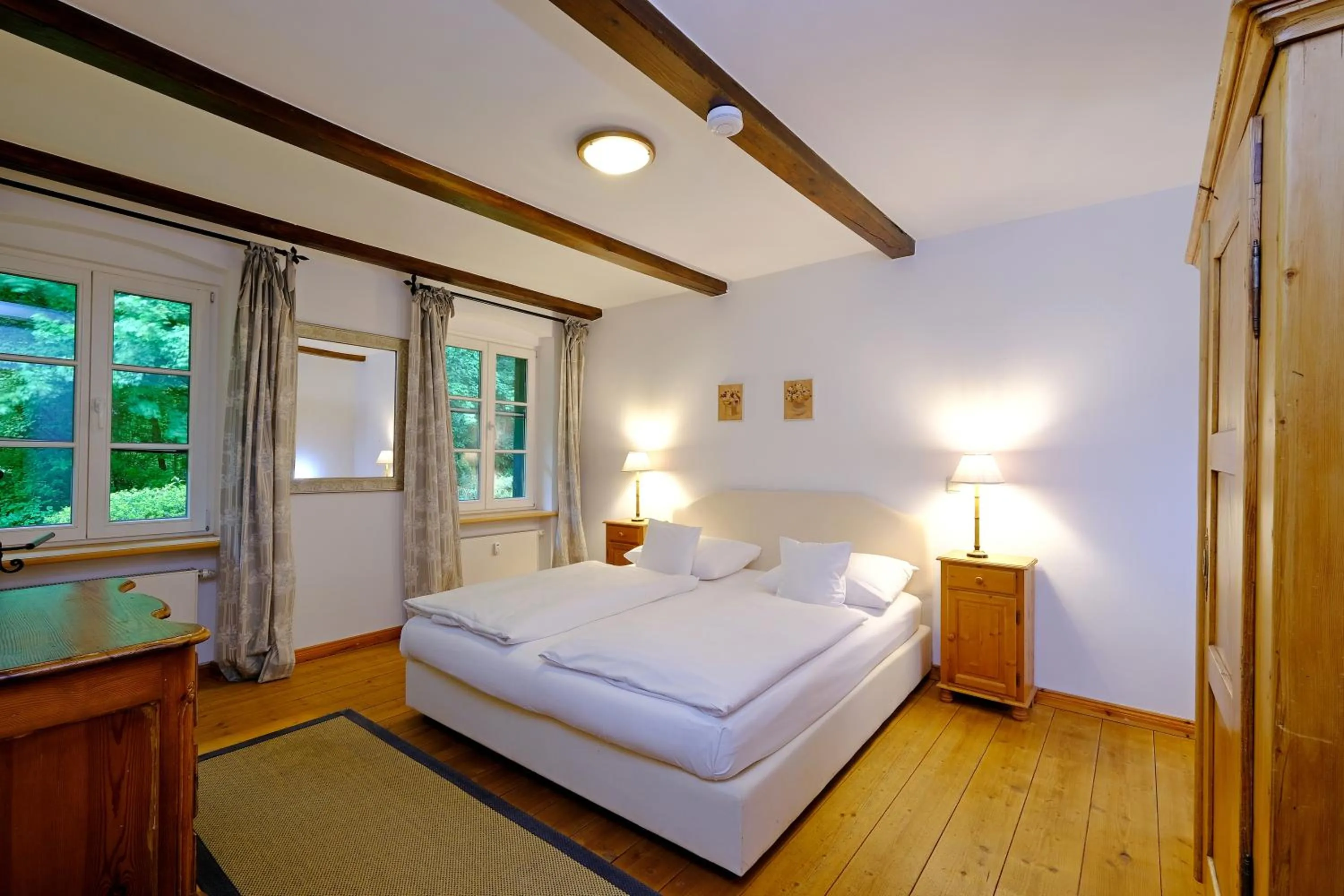 Photo of the whole room, Bed in Hotel Gut Klostermühle natur resort & medical spa