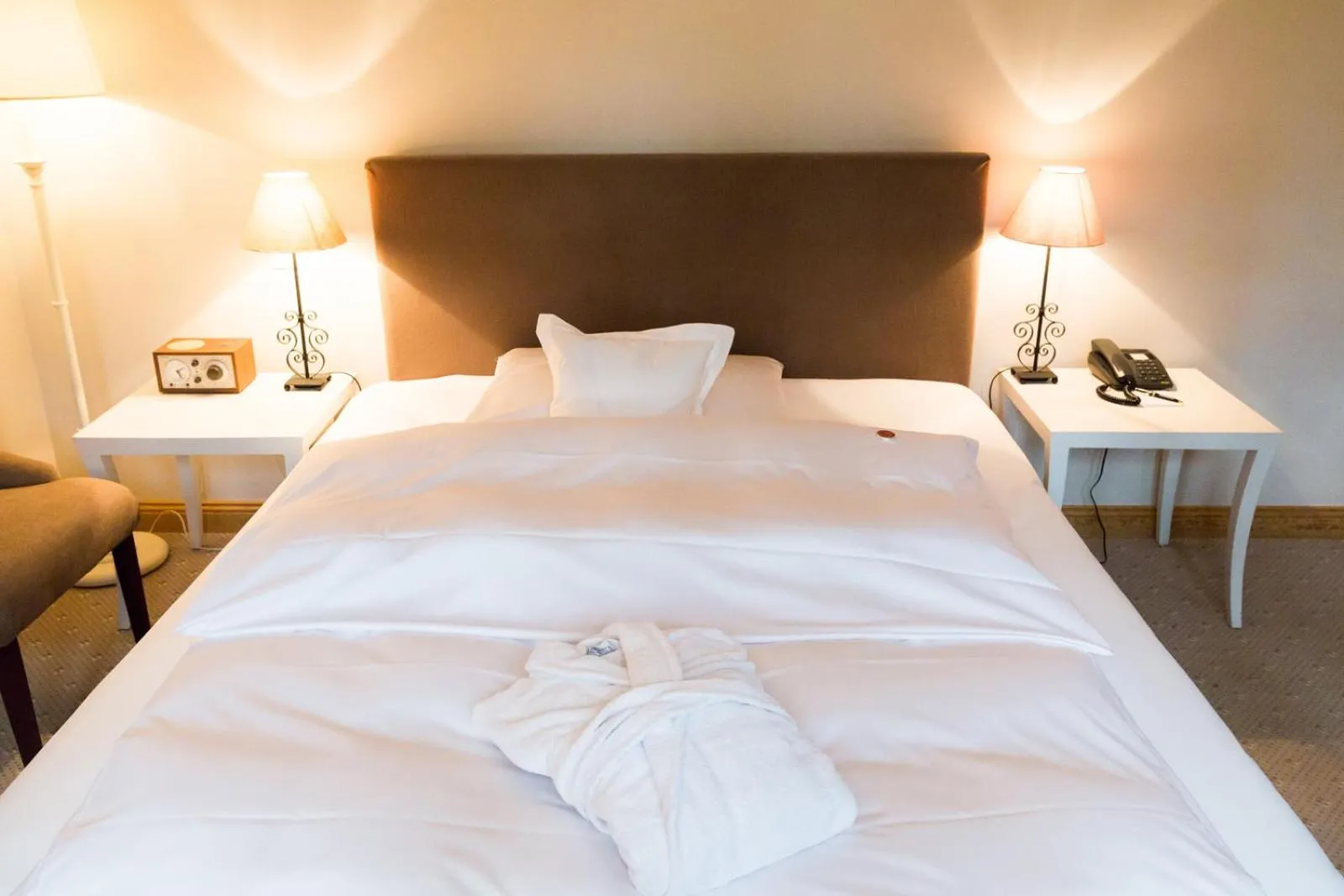 Photo of the whole room, Bed in Hotel Gut Klostermühle natur resort & medical spa