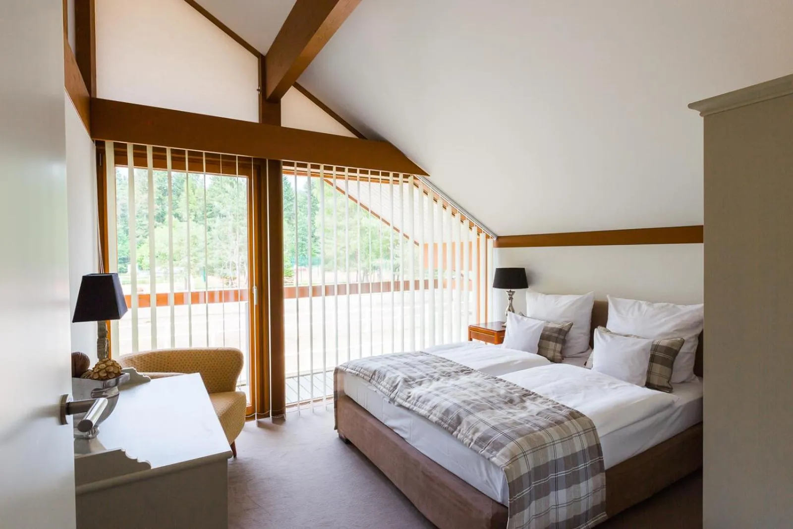 Bed in Hotel Gut Klostermühle natur resort & medical spa