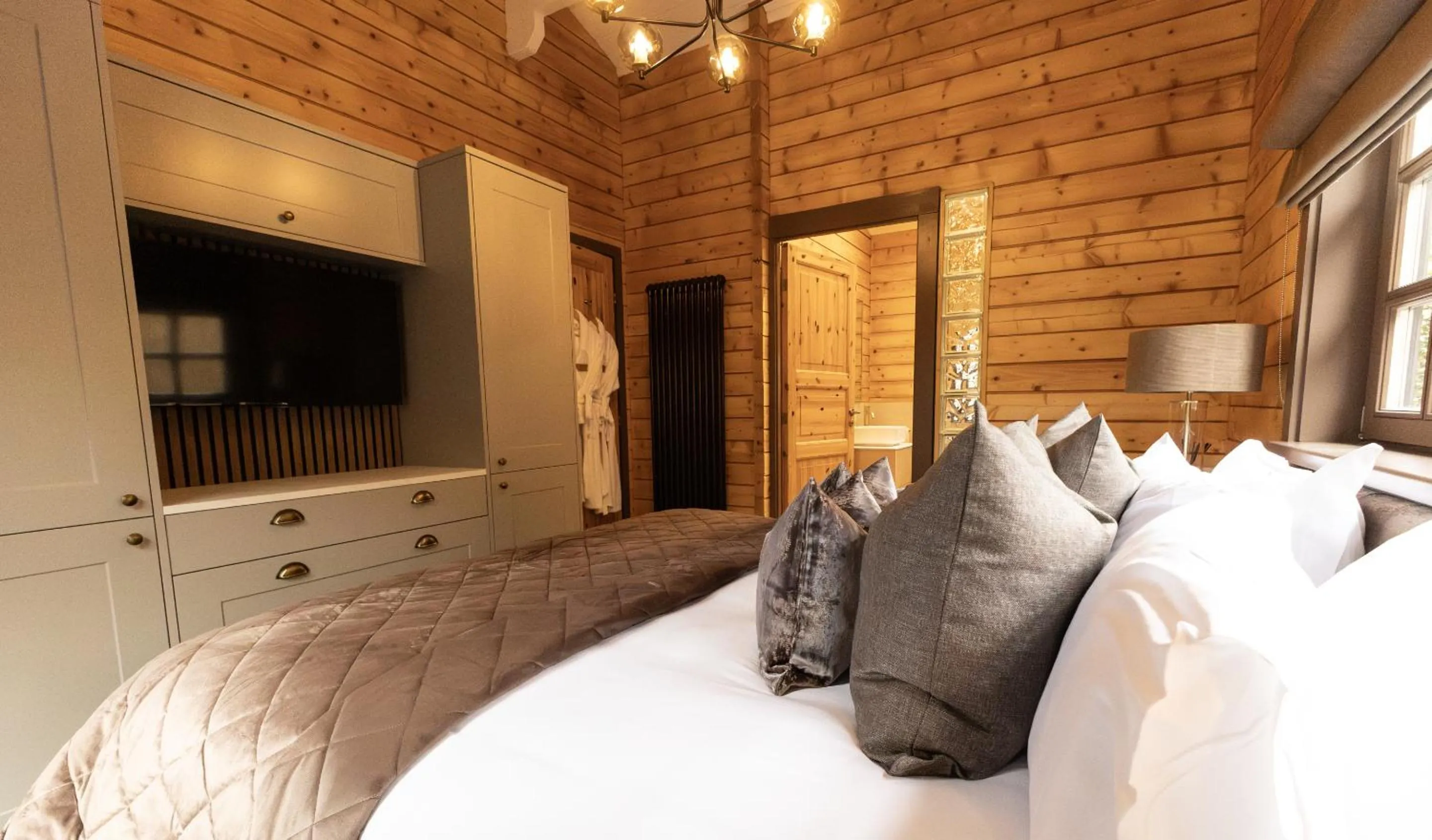 Bedroom, Bed in St Hildas Complex