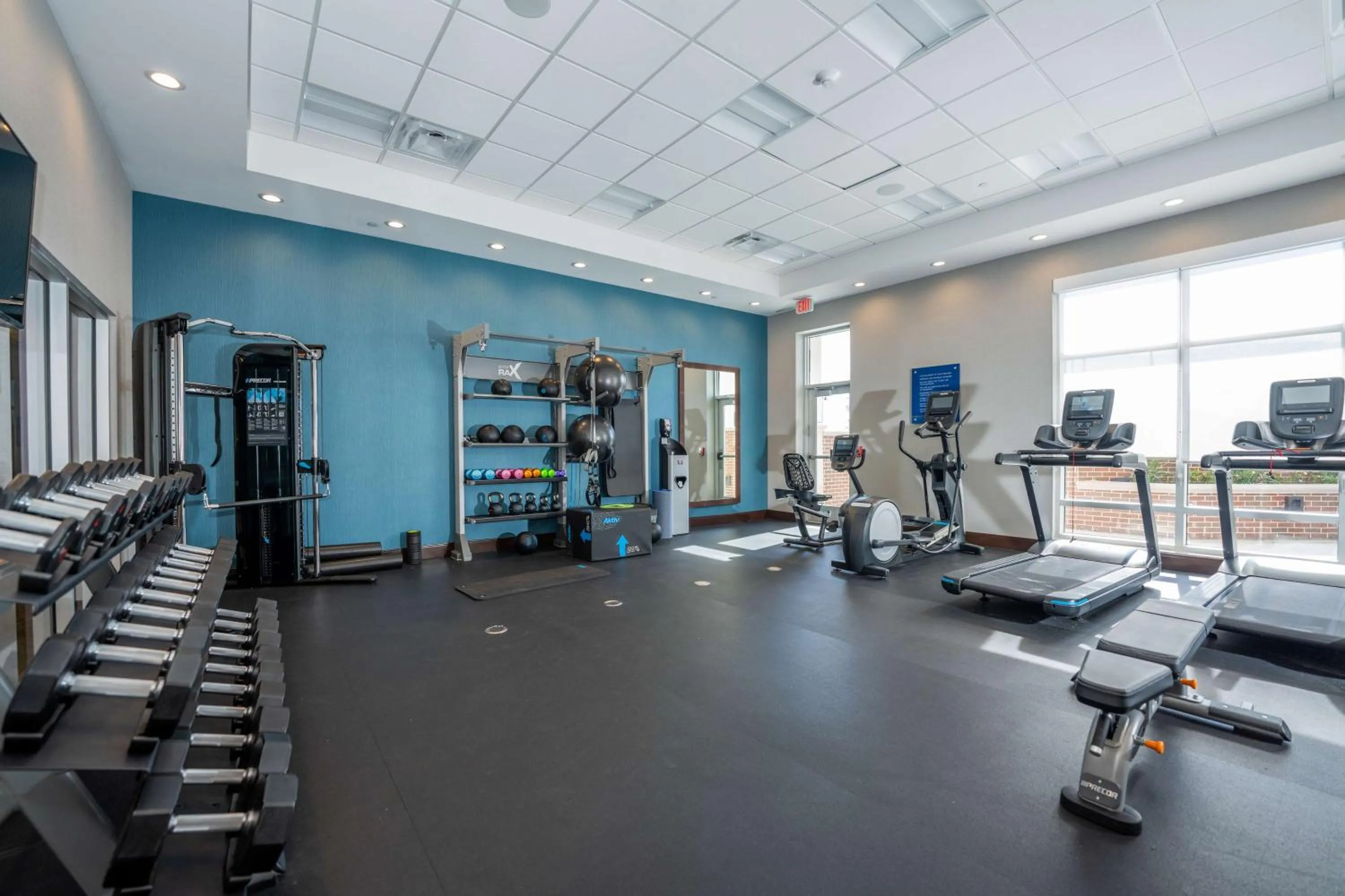 Fitness centre/facilities in Hampton Inn & Suites Houston Sugar Land, Tx