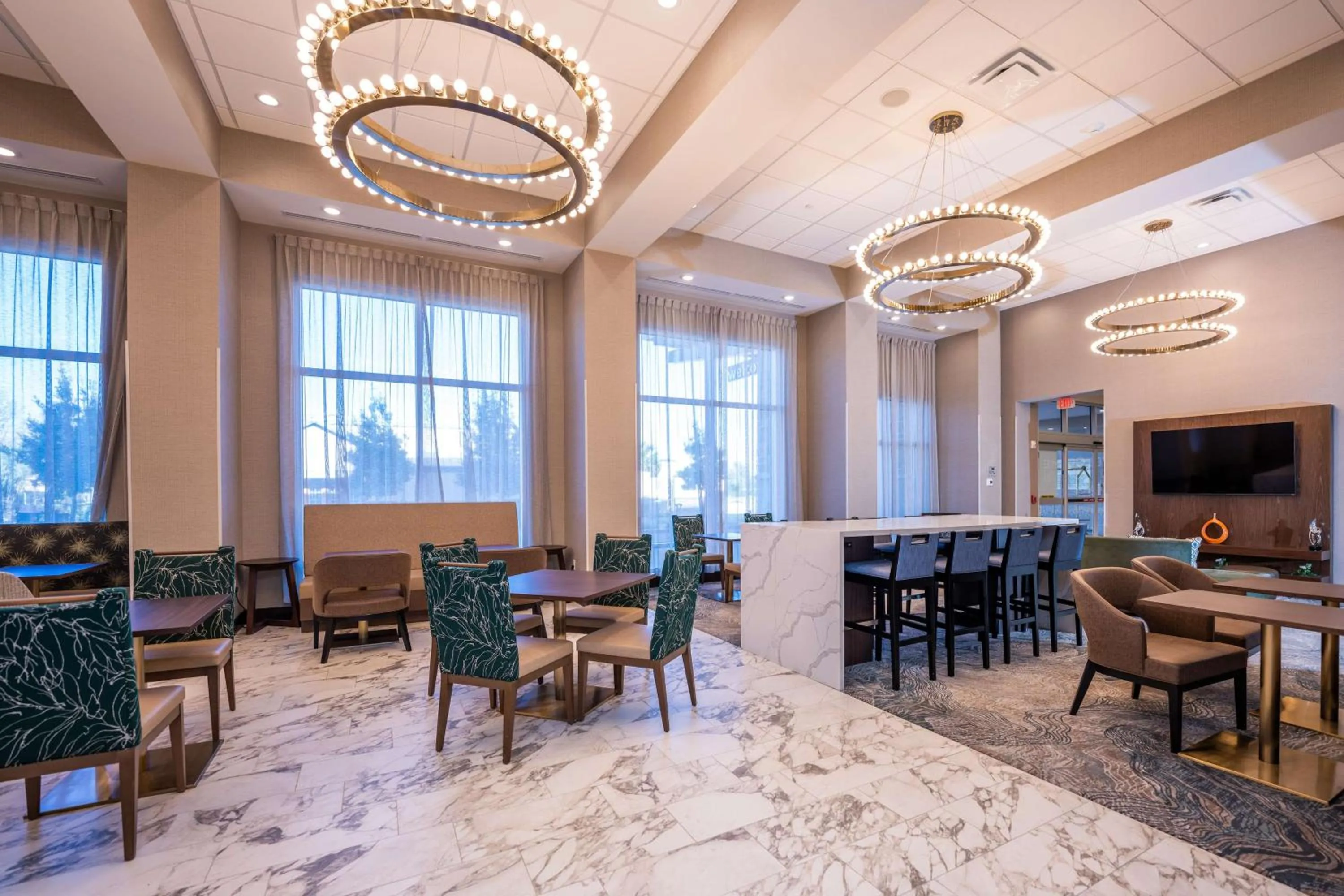 Lobby or reception in Hampton Inn & Suites Houston Sugar Land, Tx
