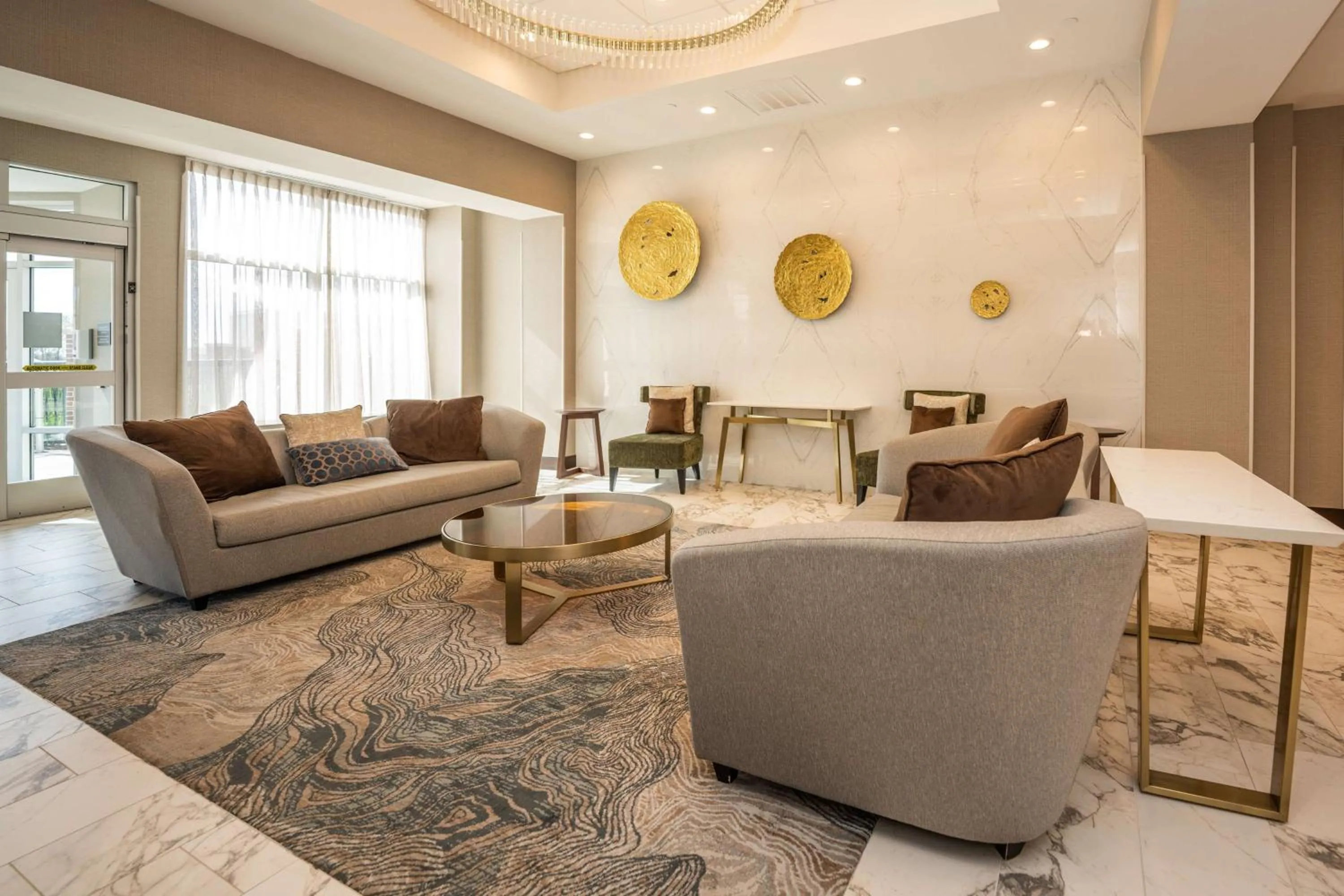 Lobby or reception in Hampton Inn & Suites Houston Sugar Land, Tx