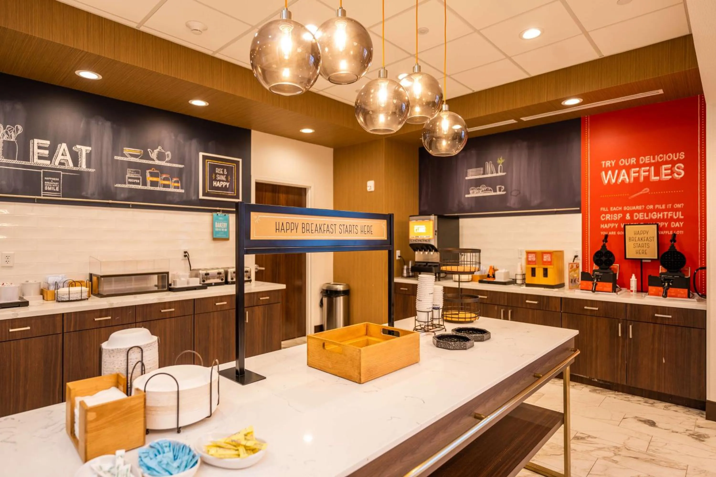 Breakfast in Hampton Inn & Suites Houston Sugar Land, Tx