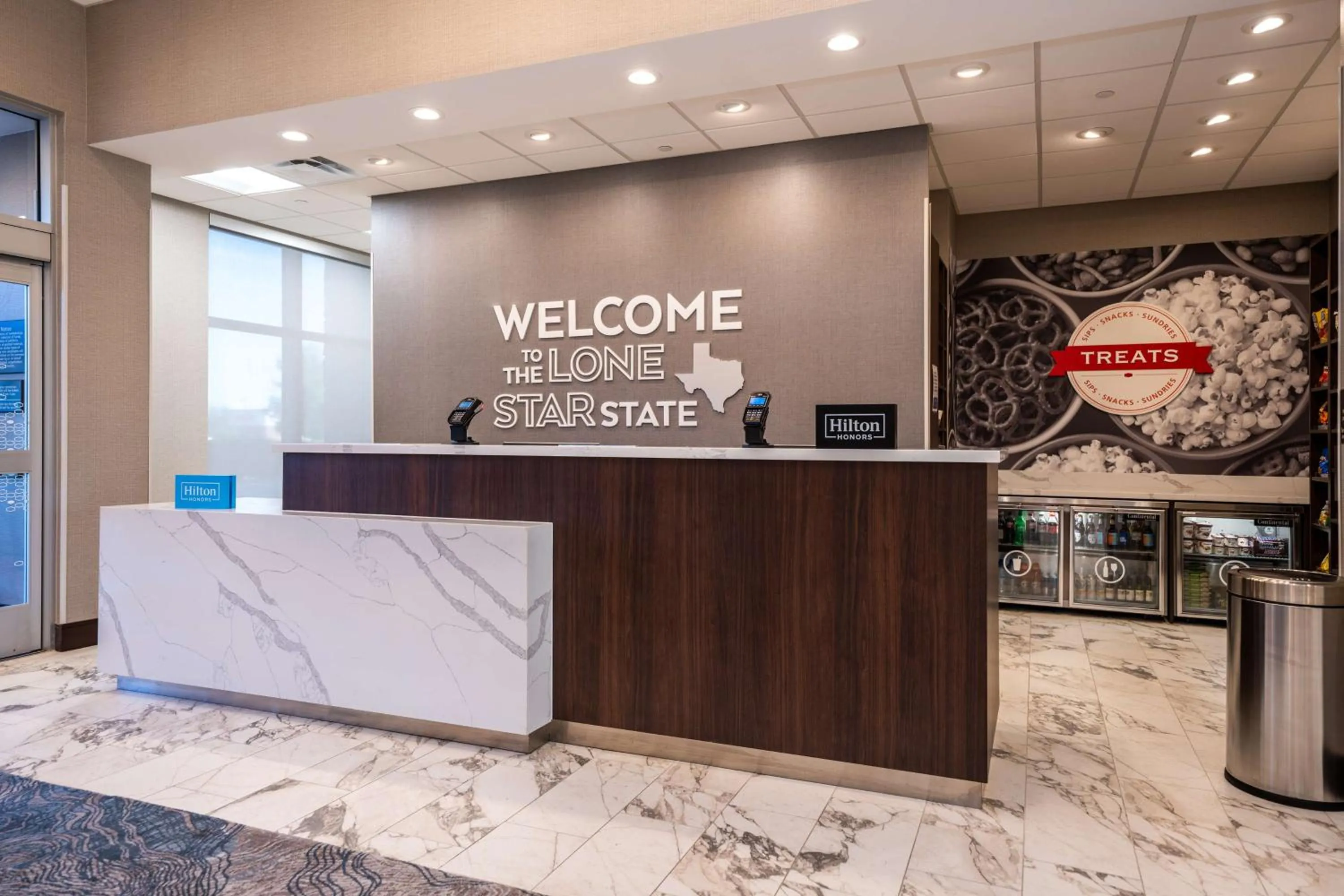 Lobby or reception in Hampton Inn & Suites Houston Sugar Land, Tx