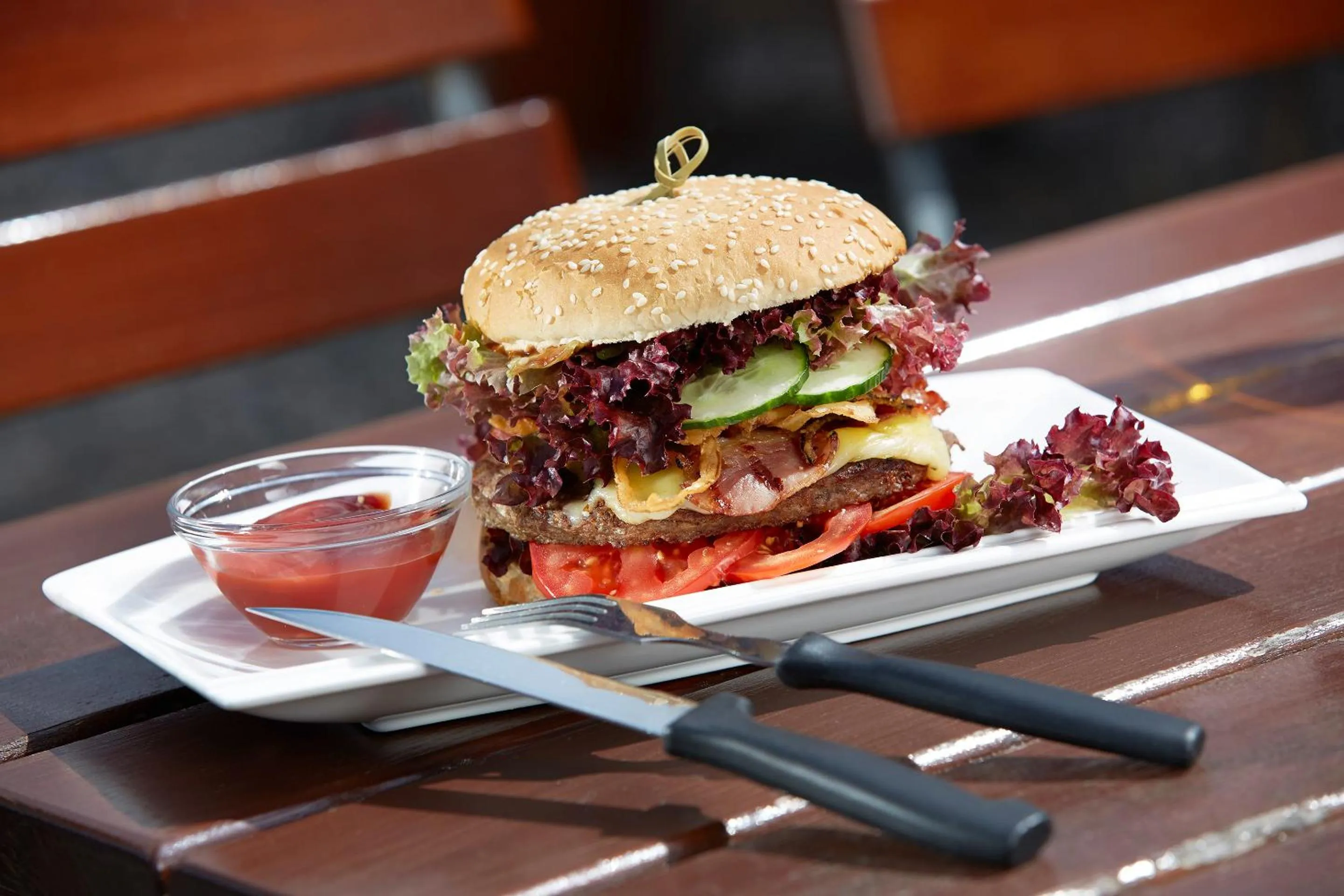 Food and drinks in Hotel Restaurant Lüdenbach