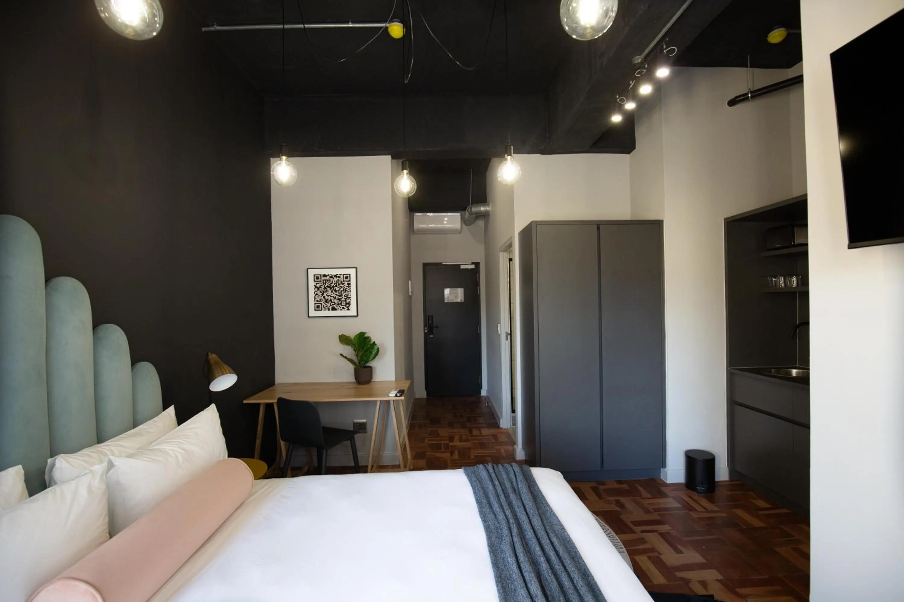 Bed in BlackBrick Cape Town Foreshore