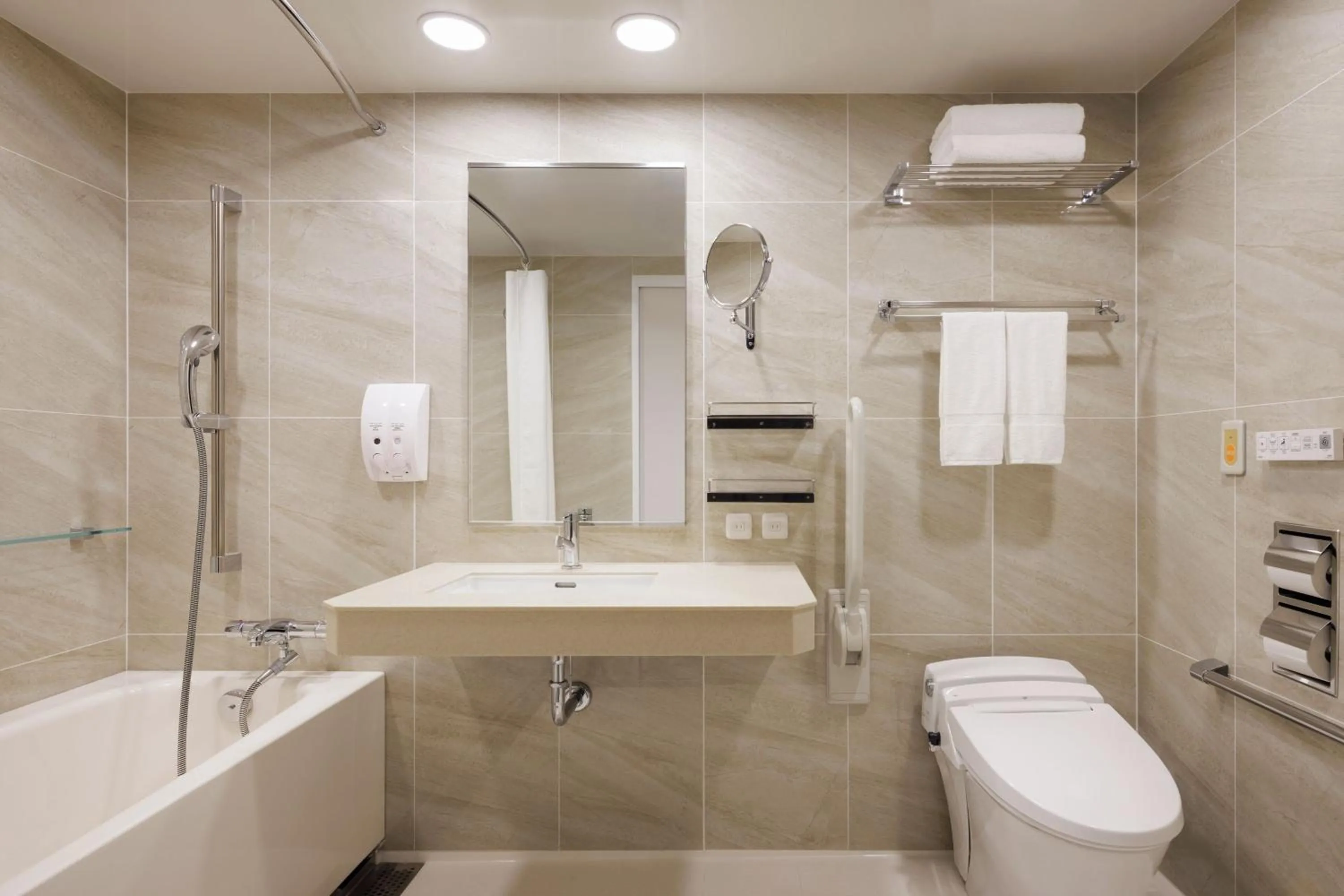 Bathroom in Four Points Flex by Sheraton Utsunomiya