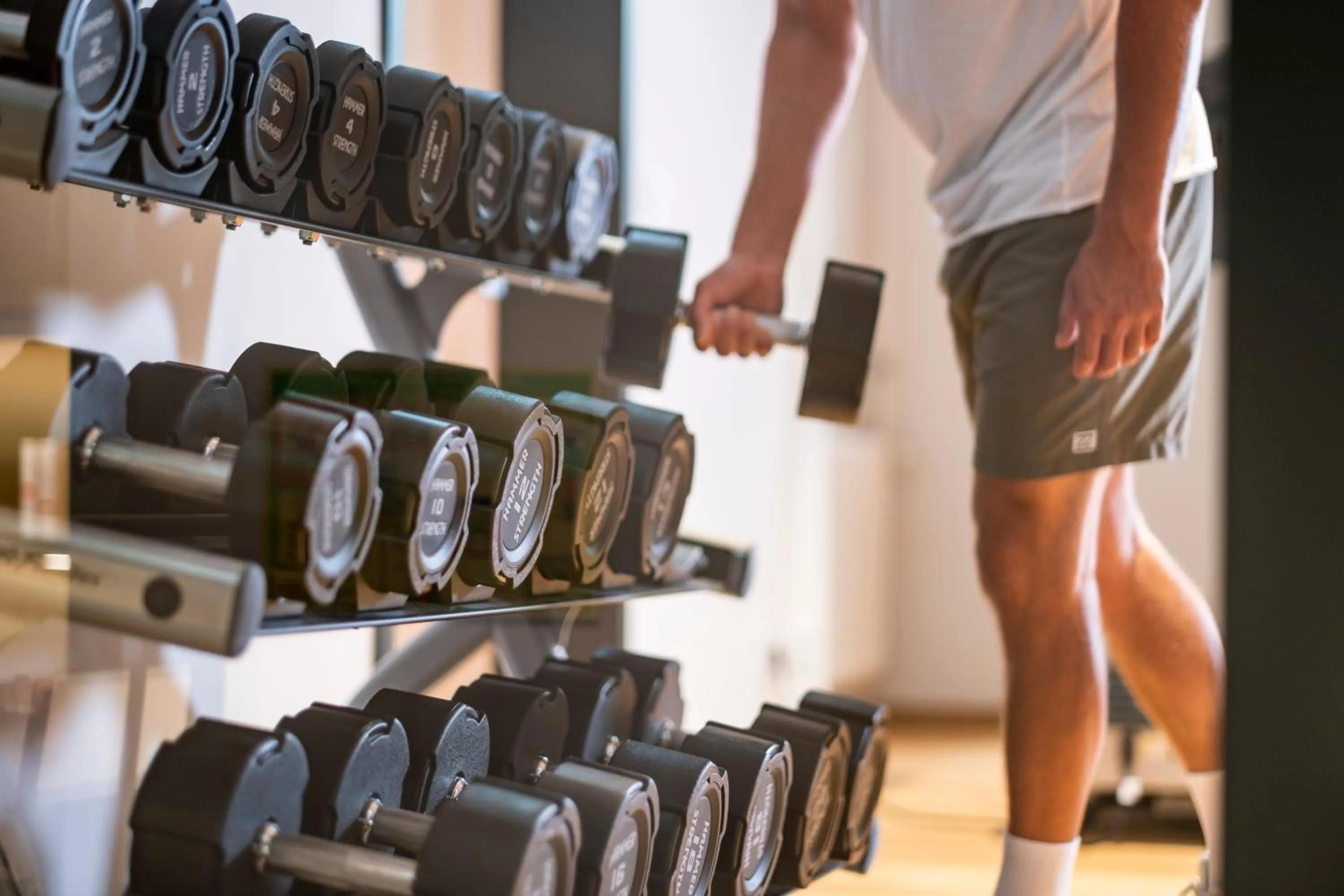 Fitness centre/facilities in Hotel Breitenburg