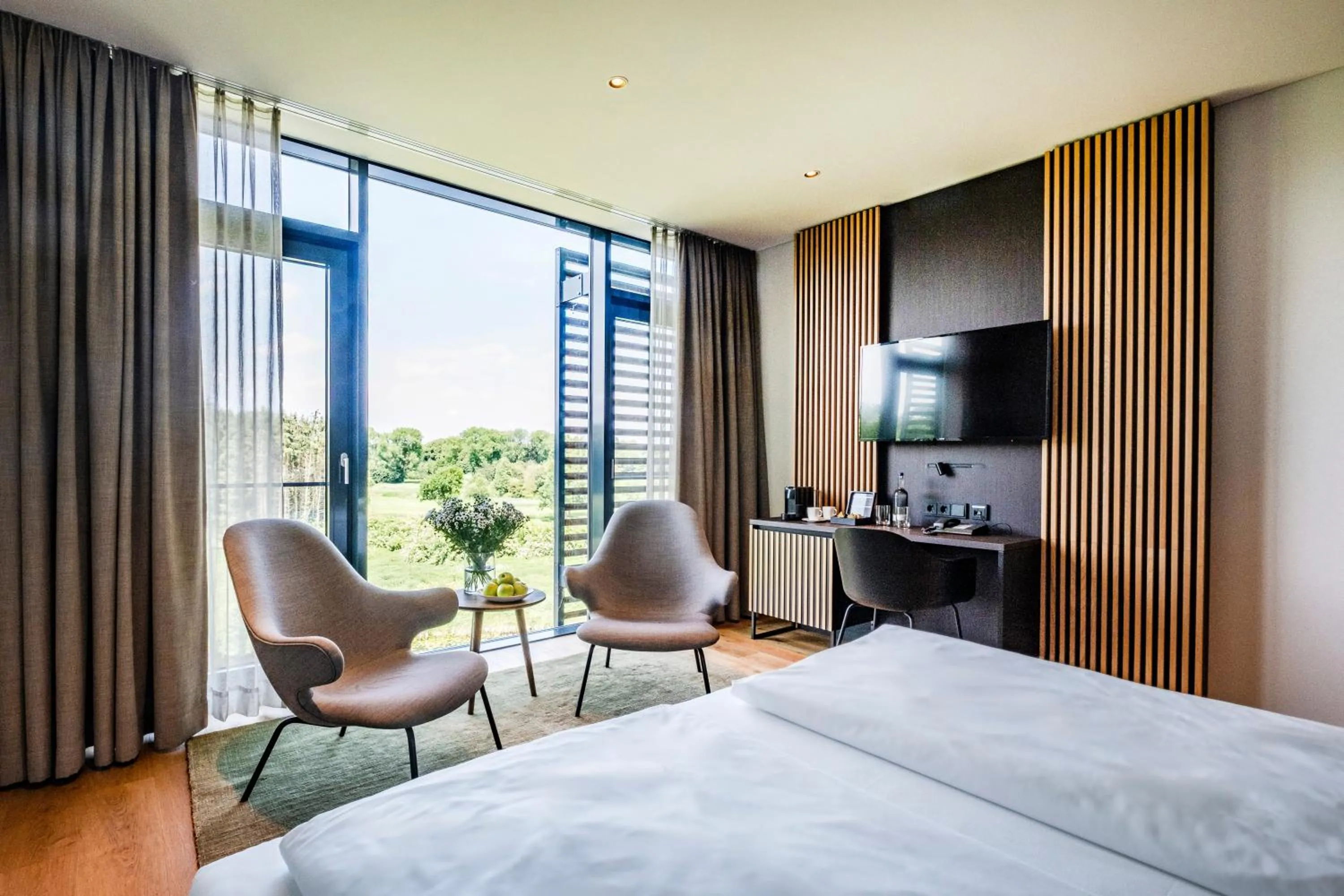 Photo of the whole room, Bed in Hotel Breitenburg