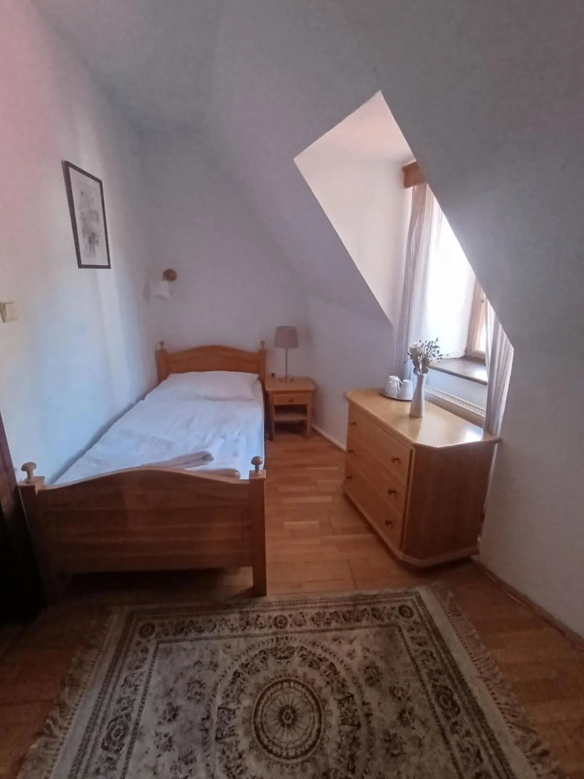 Bed in Hotel Salamander - Garni