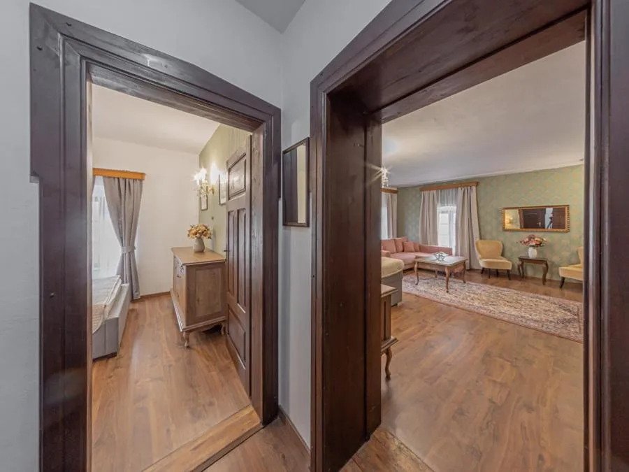 Bed in Hotel Salamander - Garni