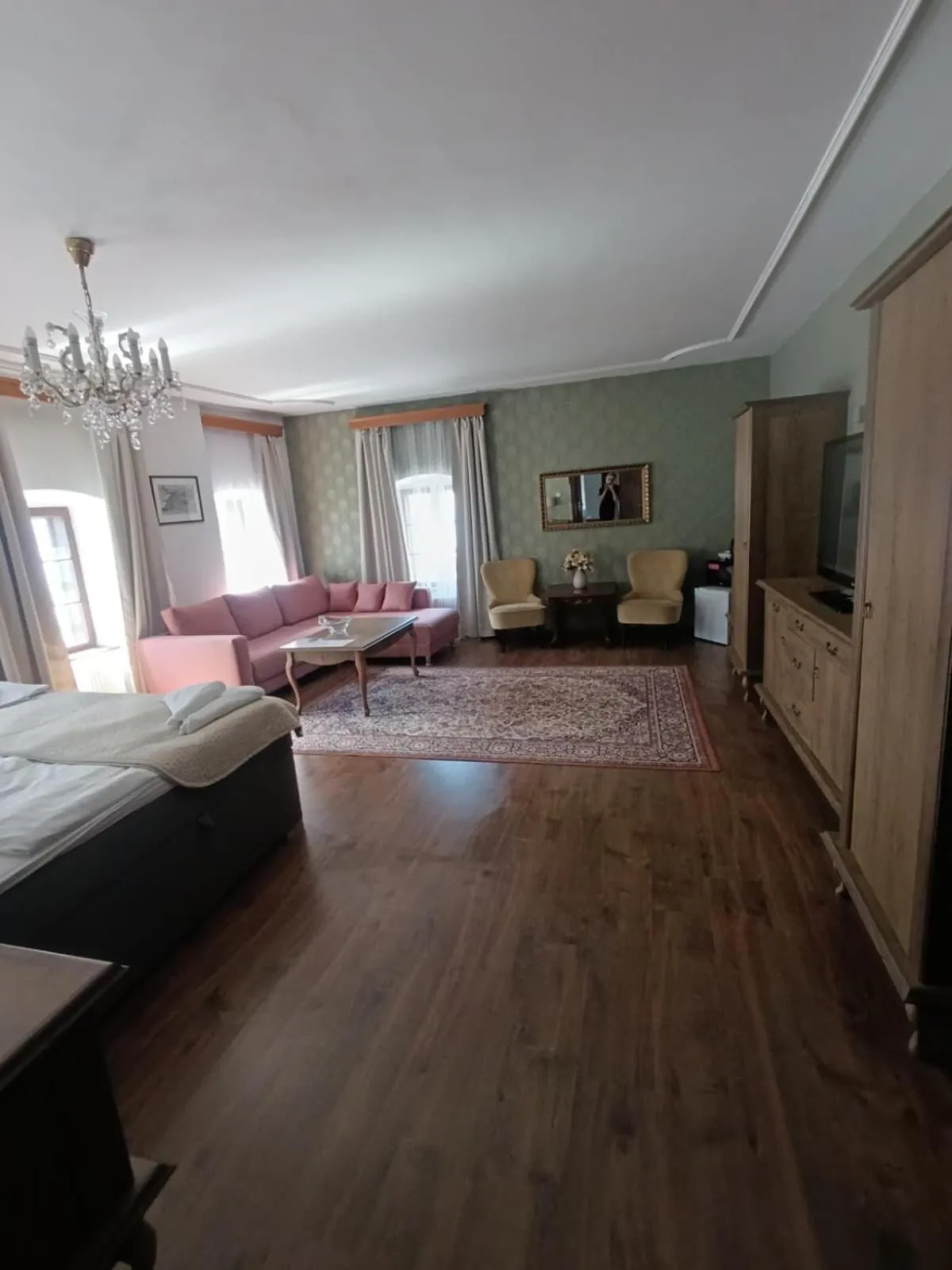 Bed in Hotel Salamander - Garni