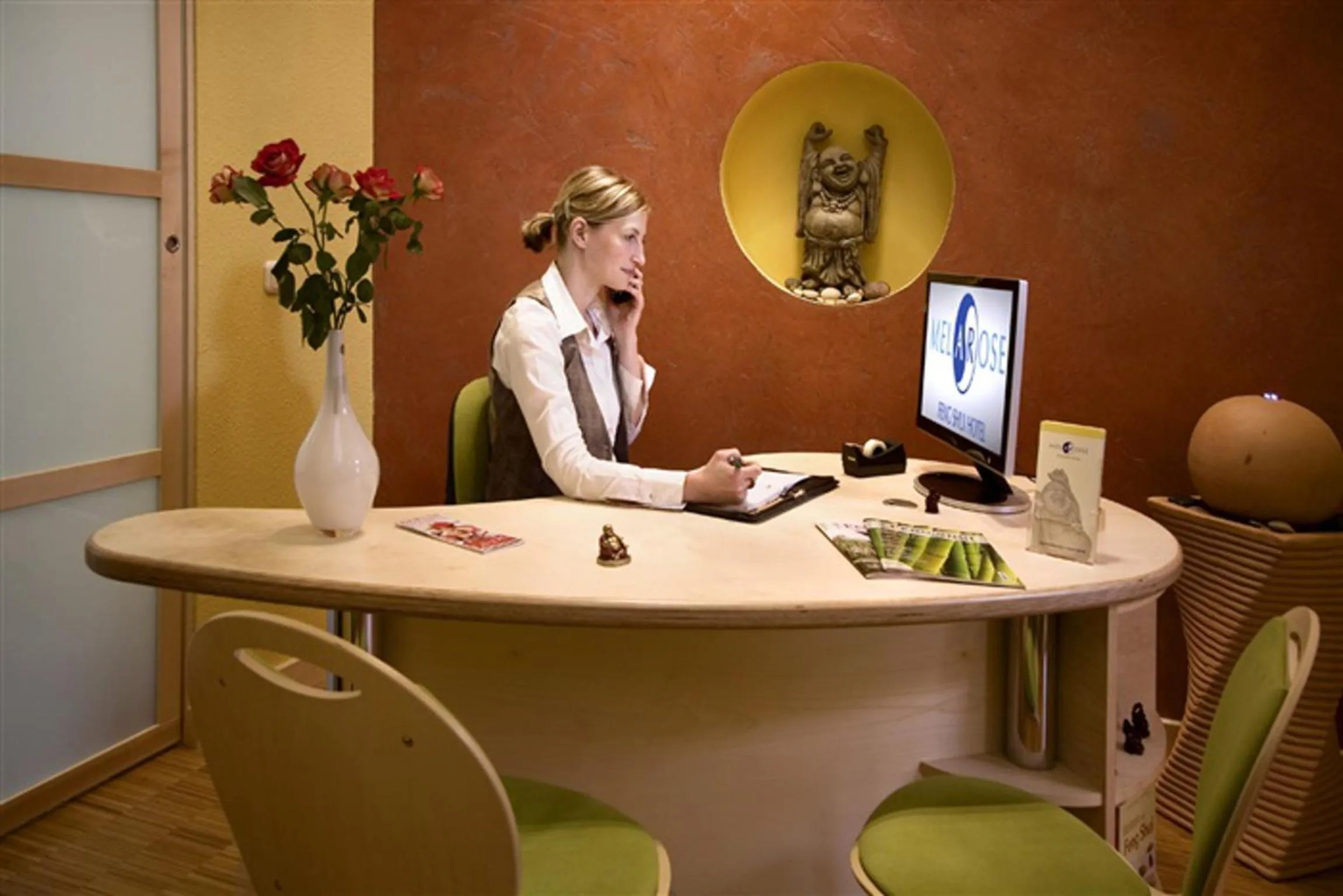 Lobby or reception in Melarose Feng Shui Hotel