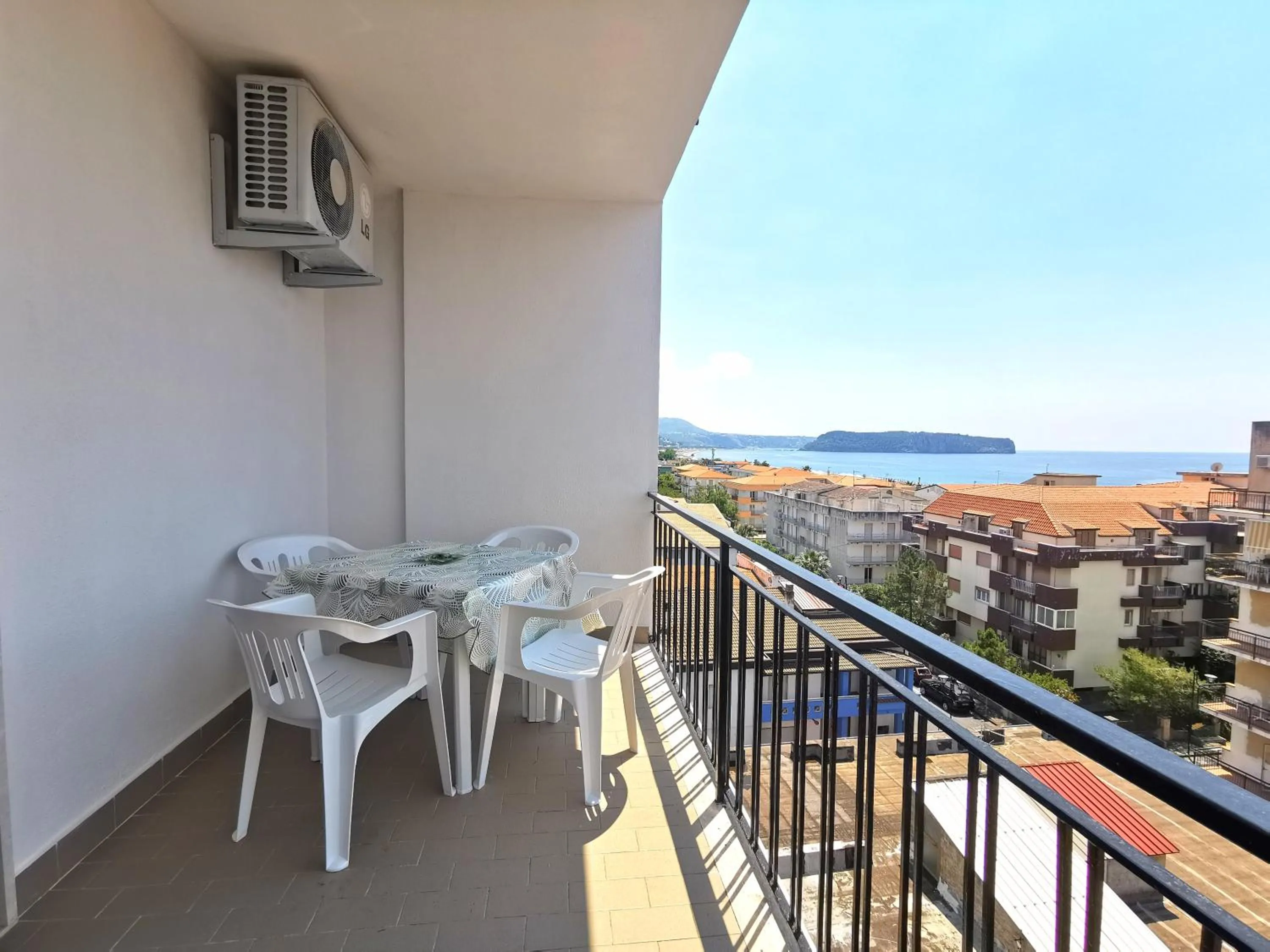Balcony/Terrace in Hotel TEA - Praia a Mare