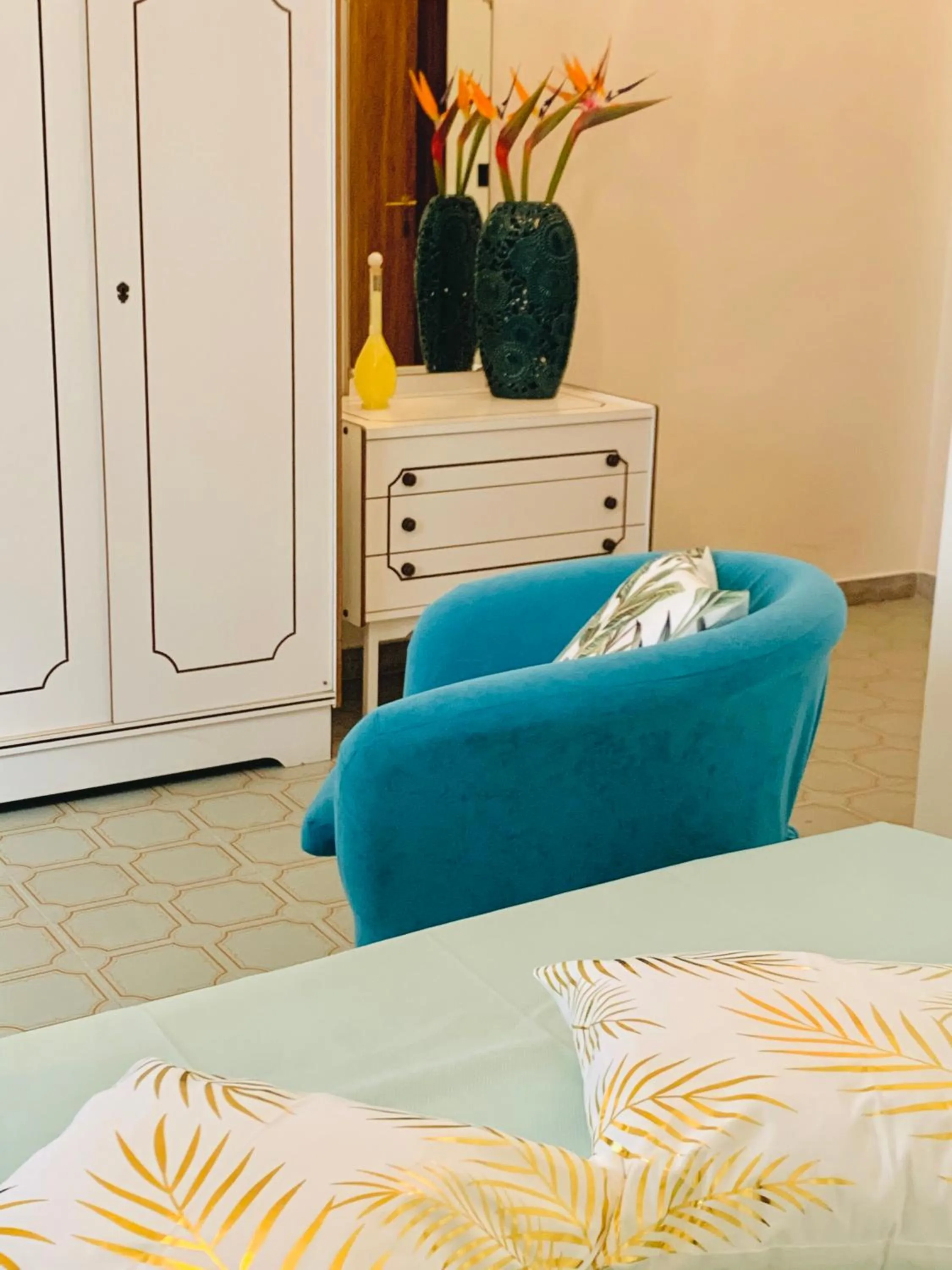 Bedroom, Bed in Hotel TEA - Praia a Mare