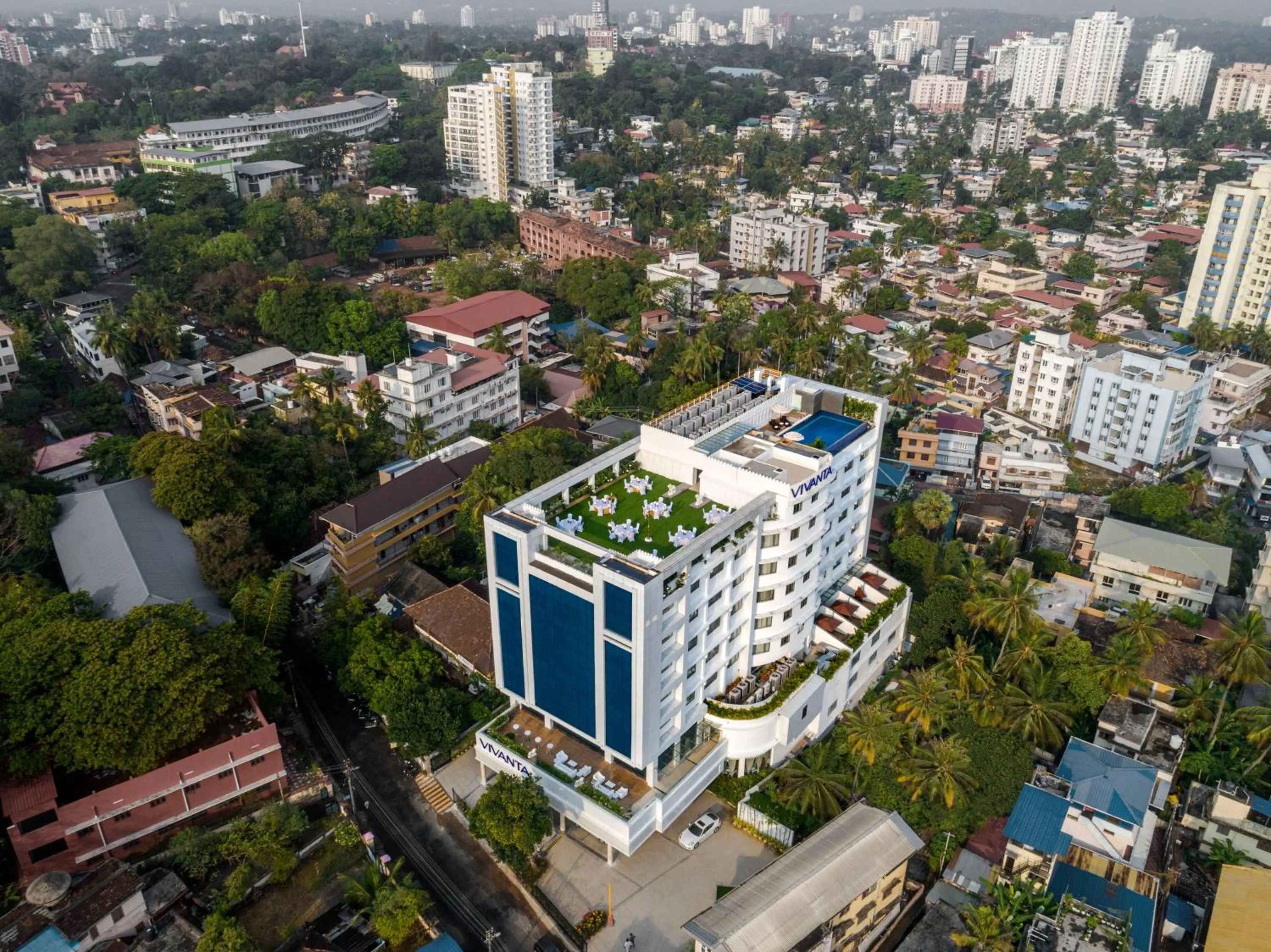 Bird's eye view in Vivanta Thiruvananthapuram
