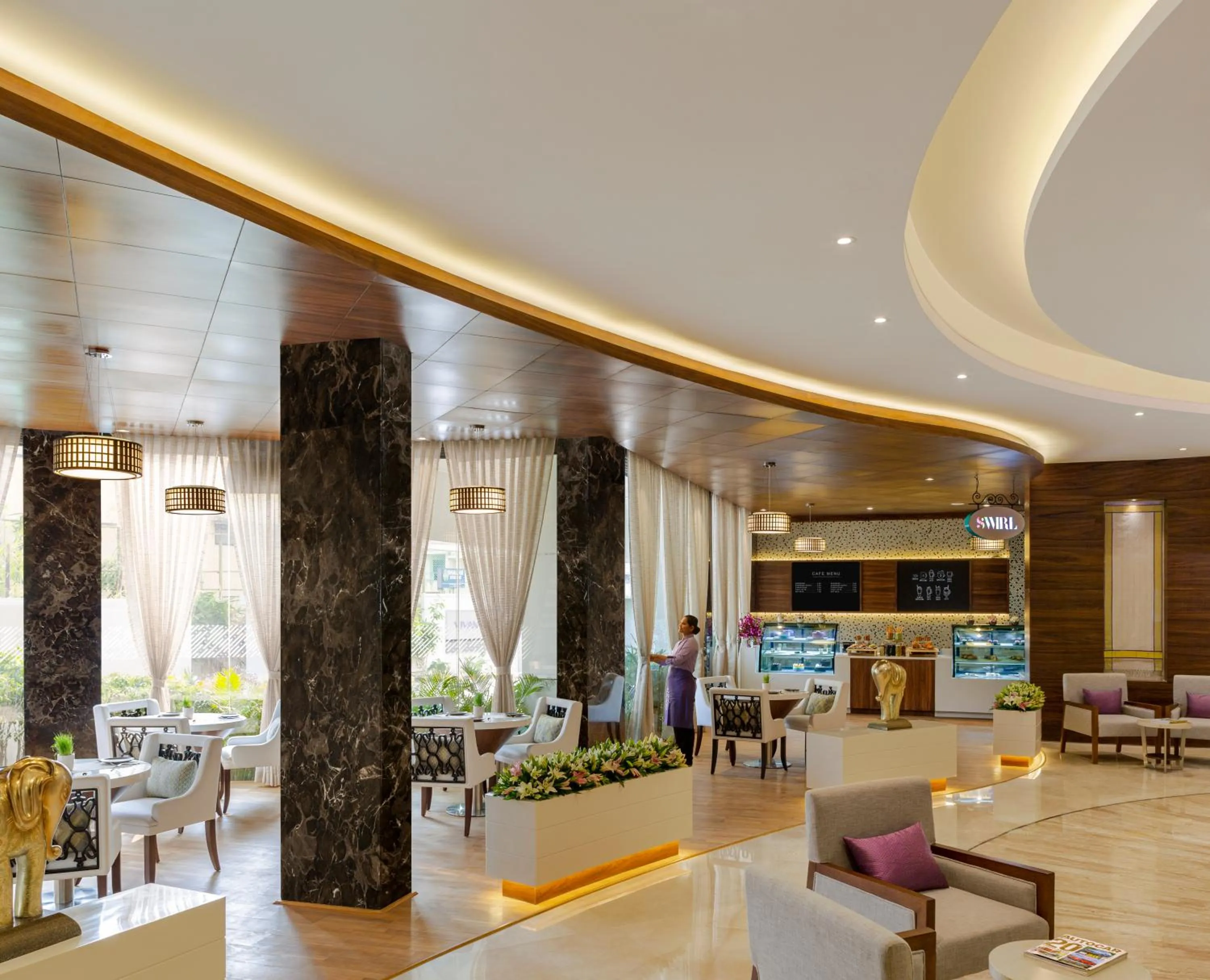 Restaurant/places to eat in Vivanta Thiruvananthapuram