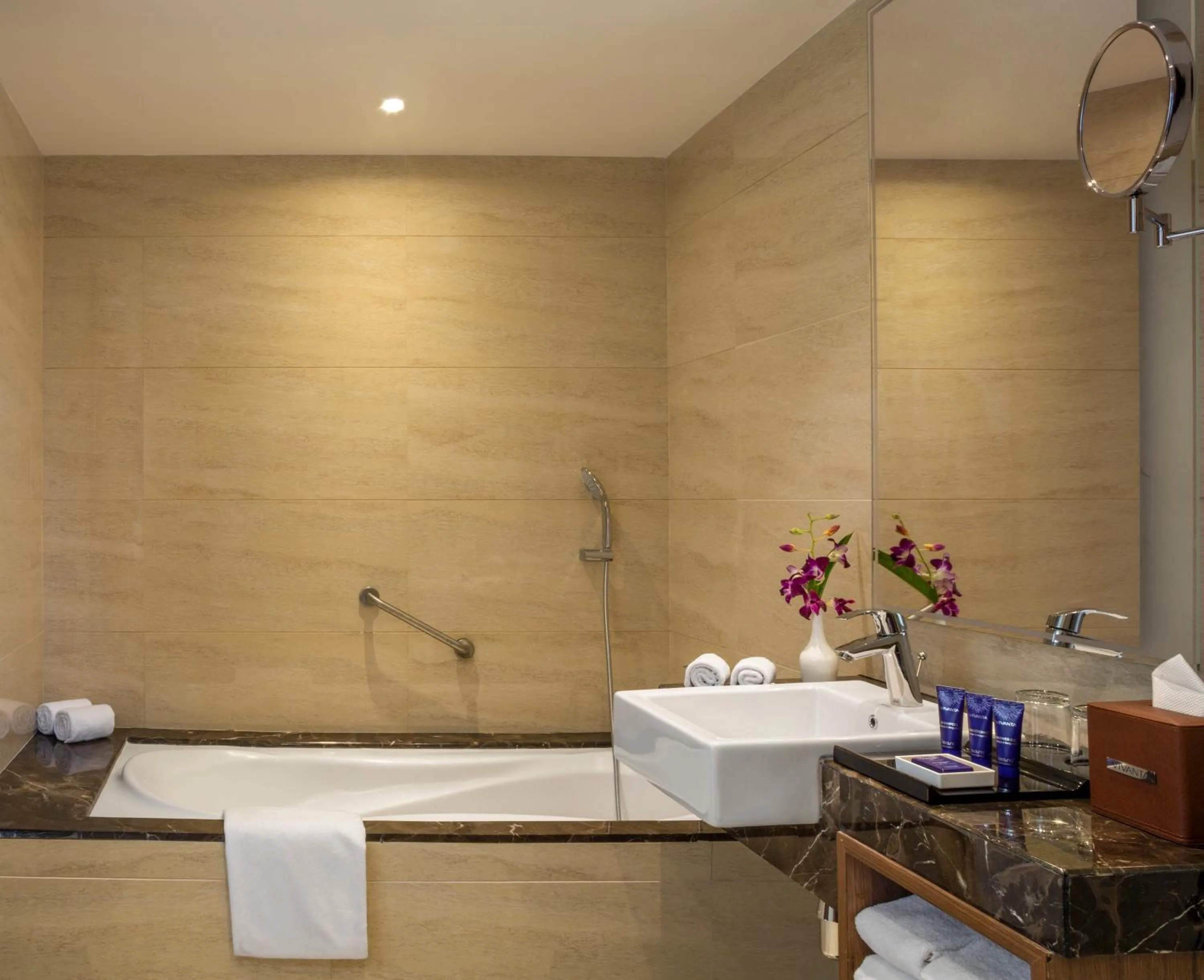 Bathroom in Vivanta Thiruvananthapuram