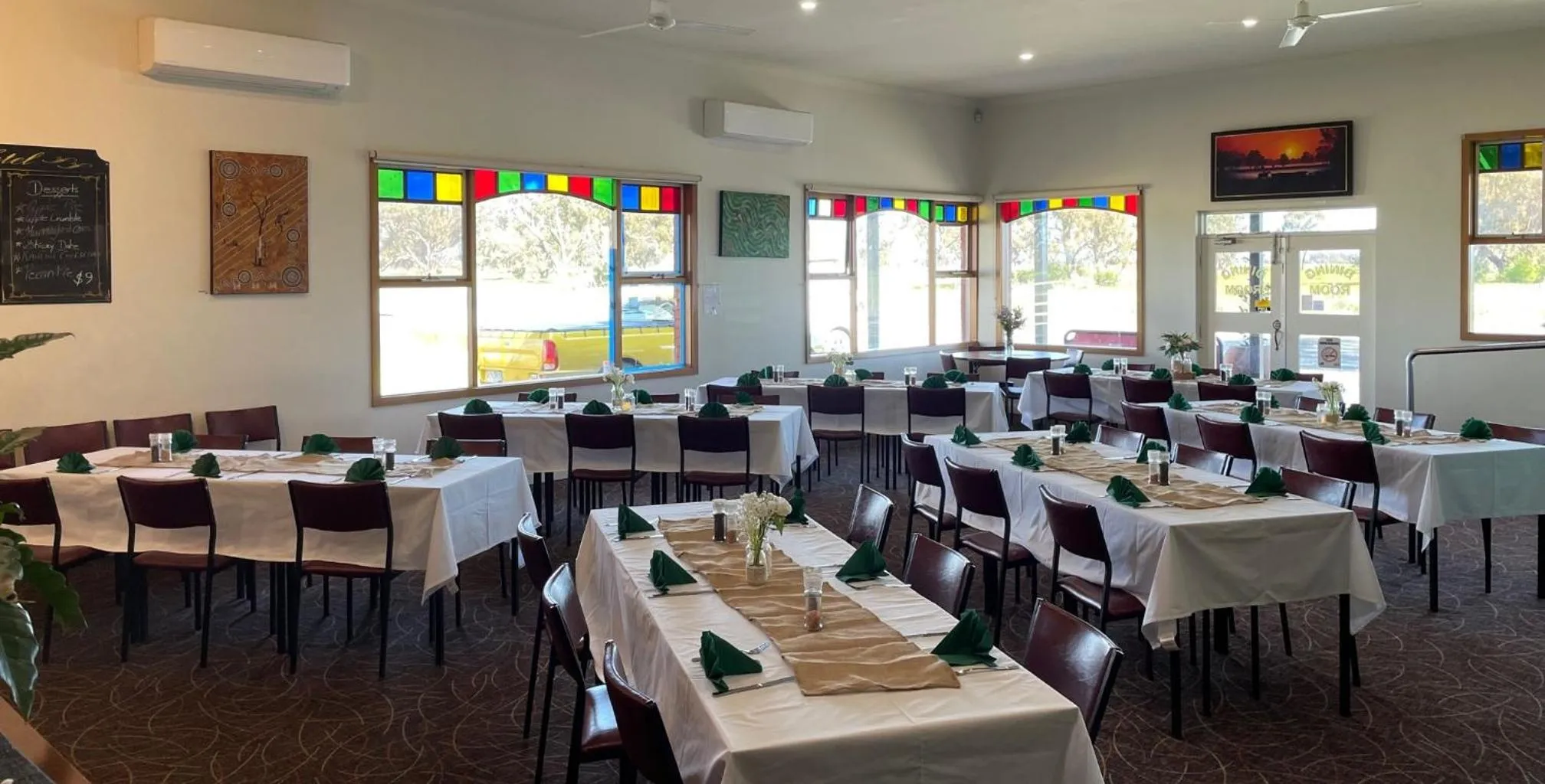 Restaurant/places to eat in Falcon Hotel Motel