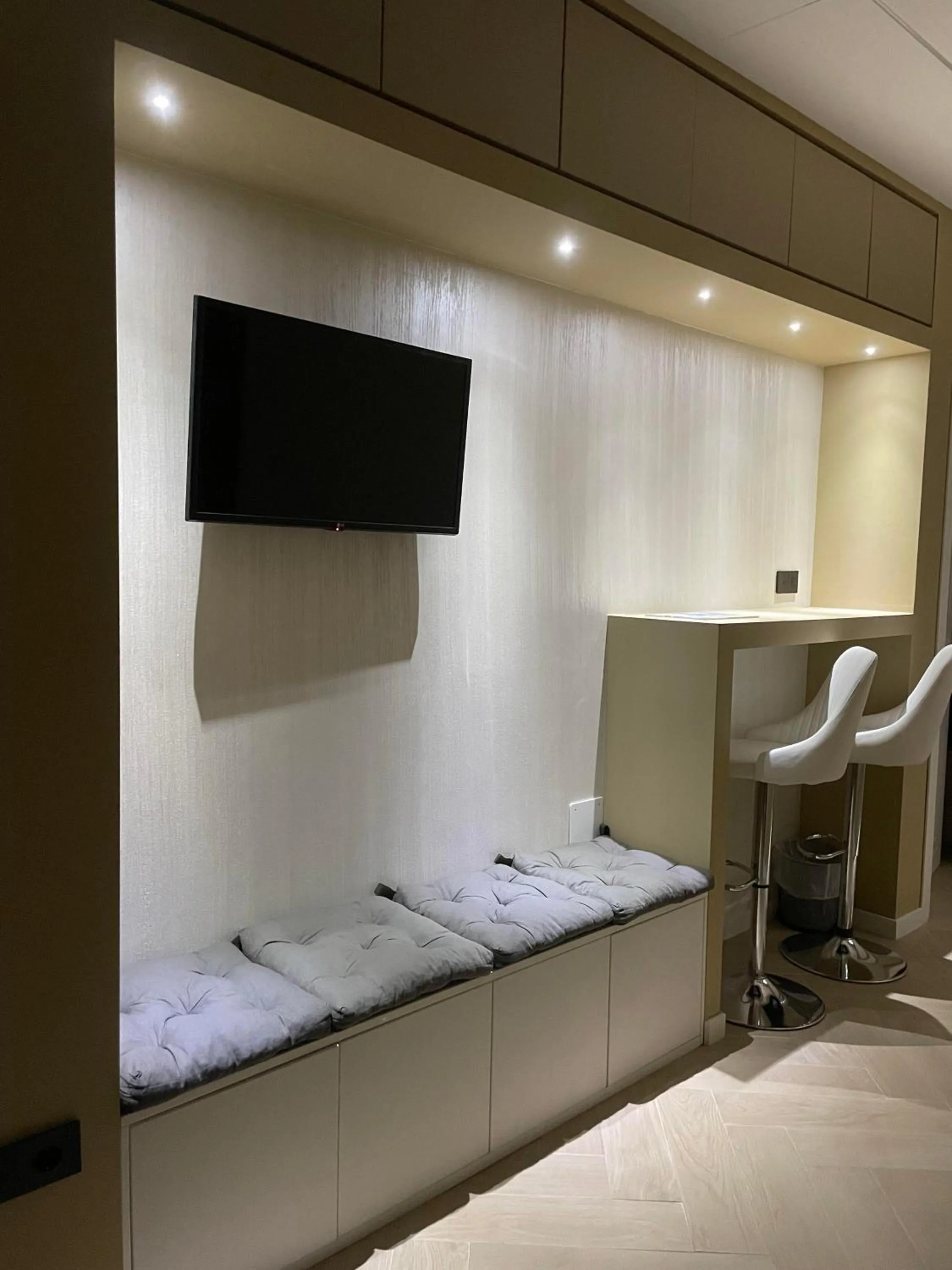 Lobby or reception in B&B L'Orchidea