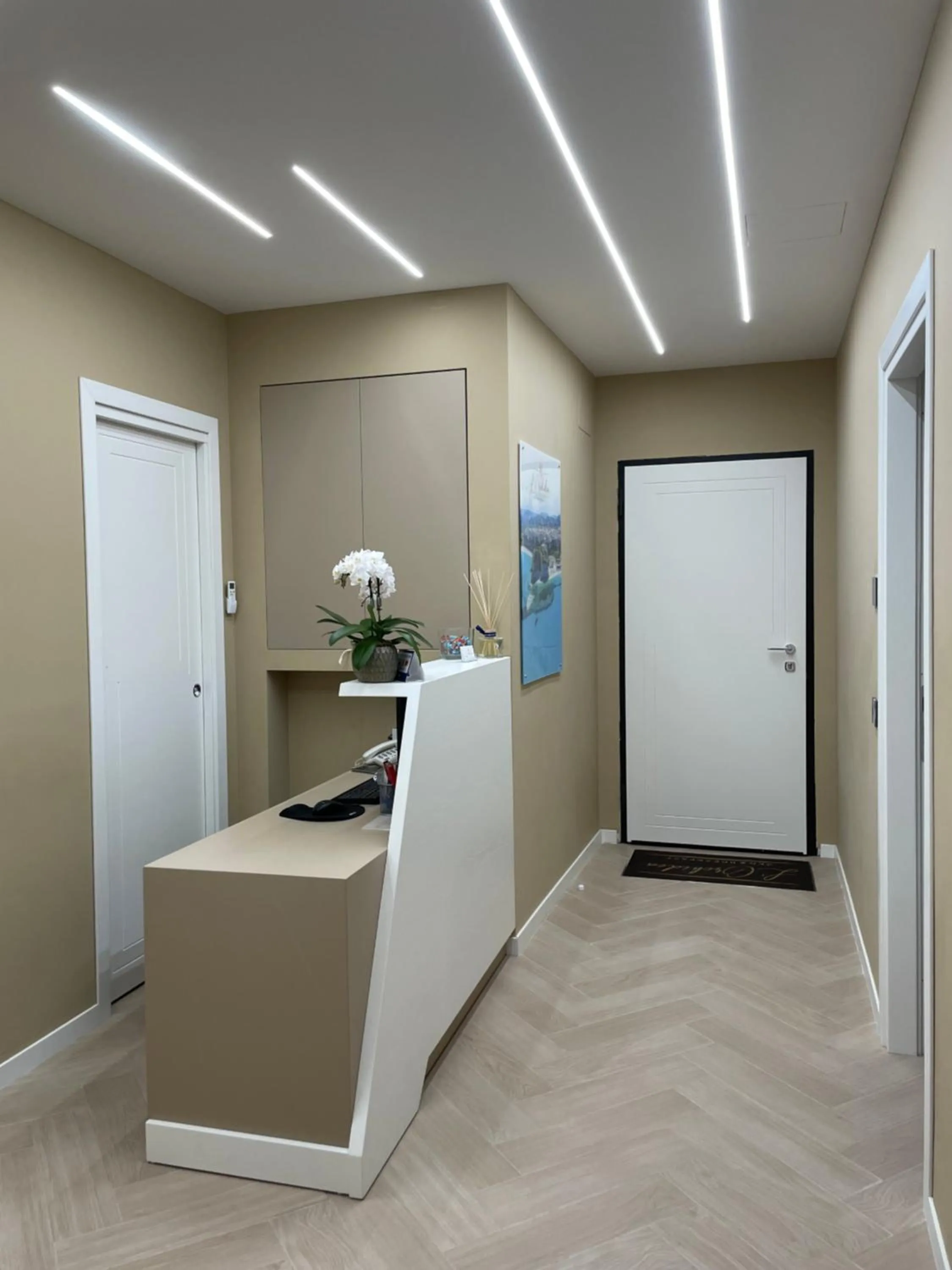 Lobby or reception in B&B L'Orchidea