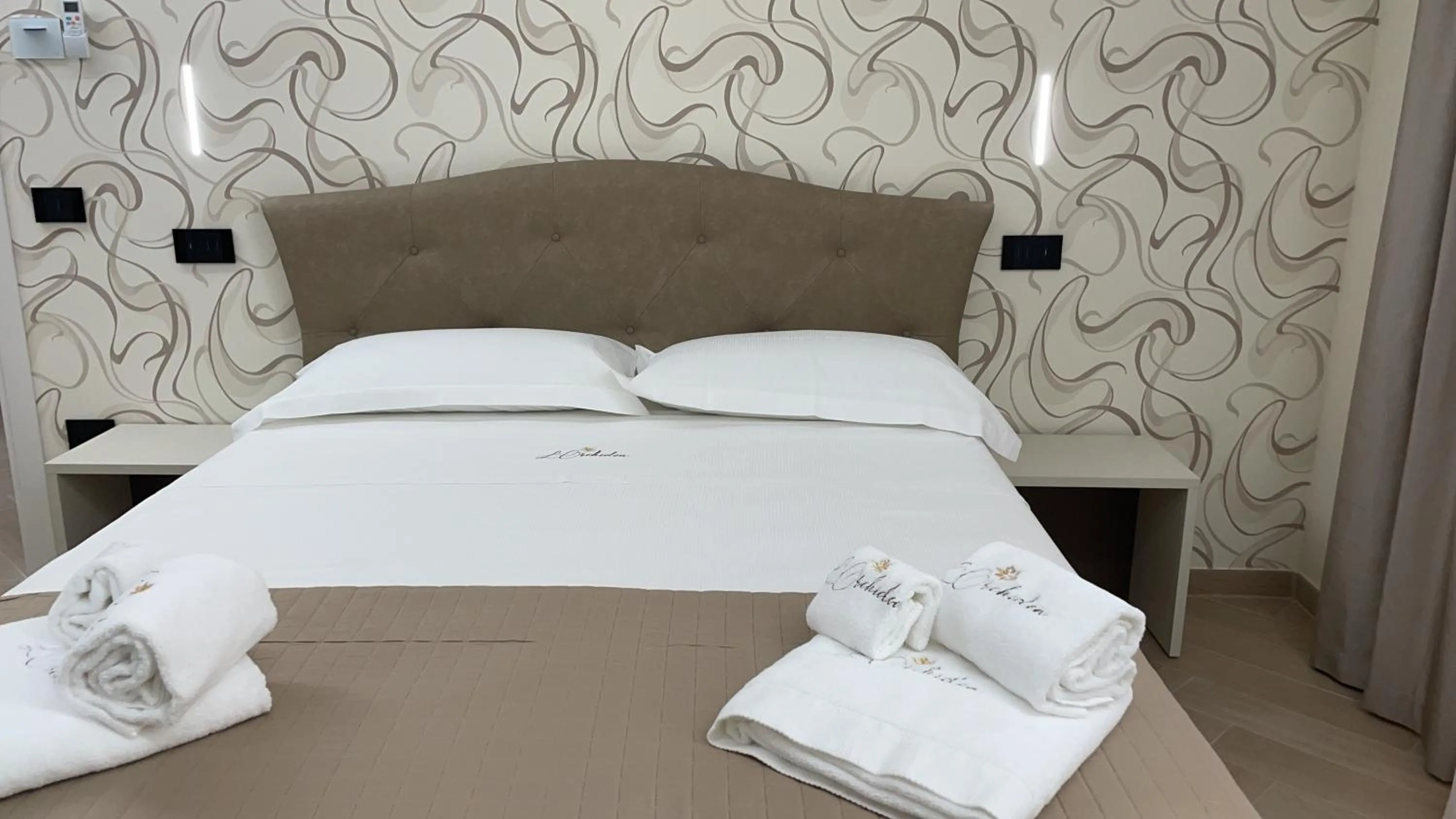 Bed in B&B L'Orchidea