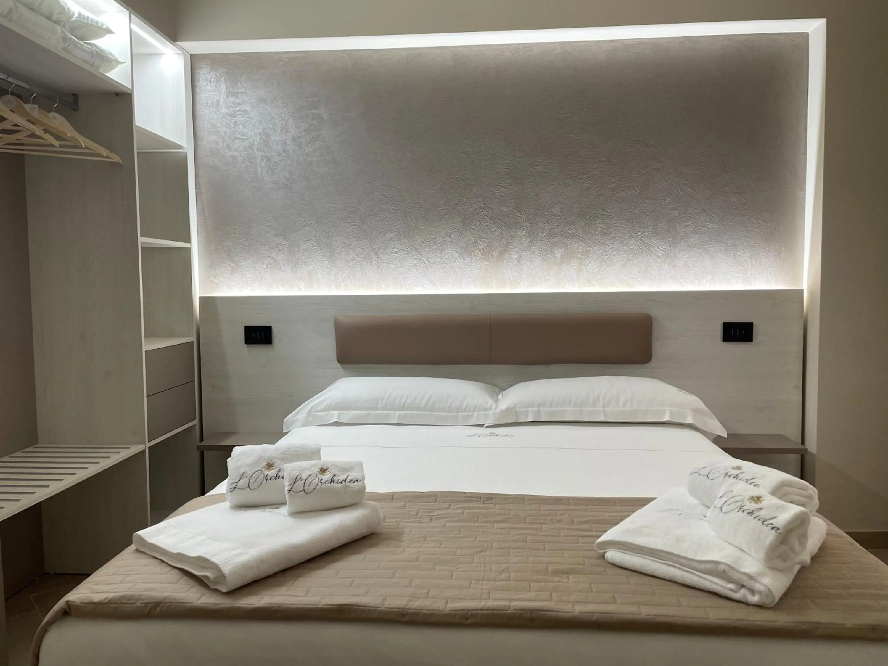 Bed in B&B L'Orchidea